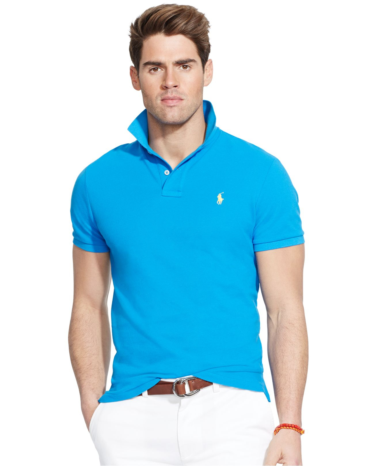 polo ralph lauren custom fit polo