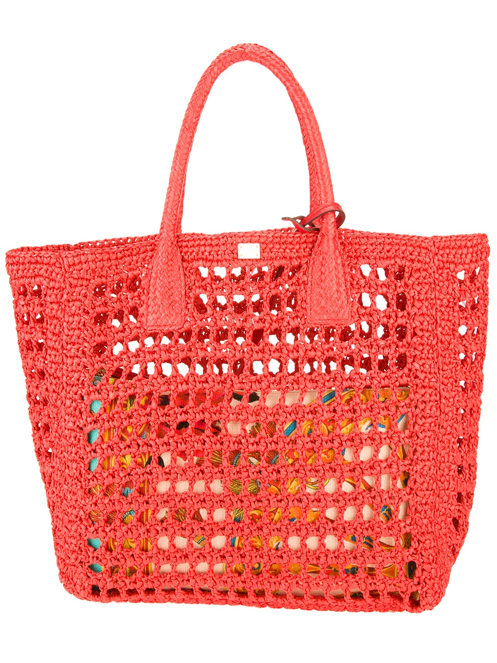 dolce and gabbana woven bag