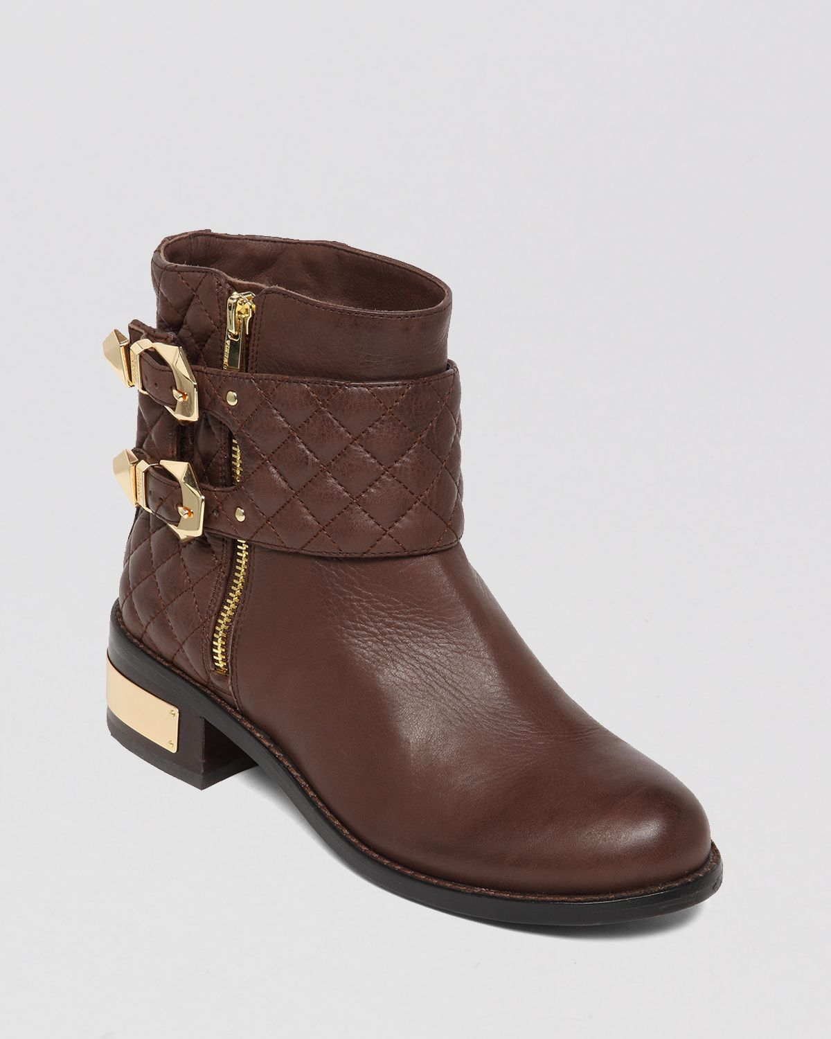 vince camuto brown booties