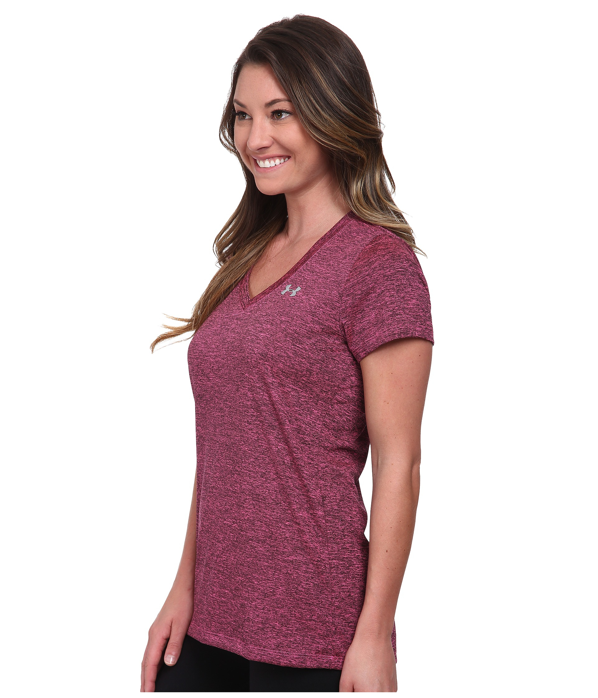 under armour v neck womens
