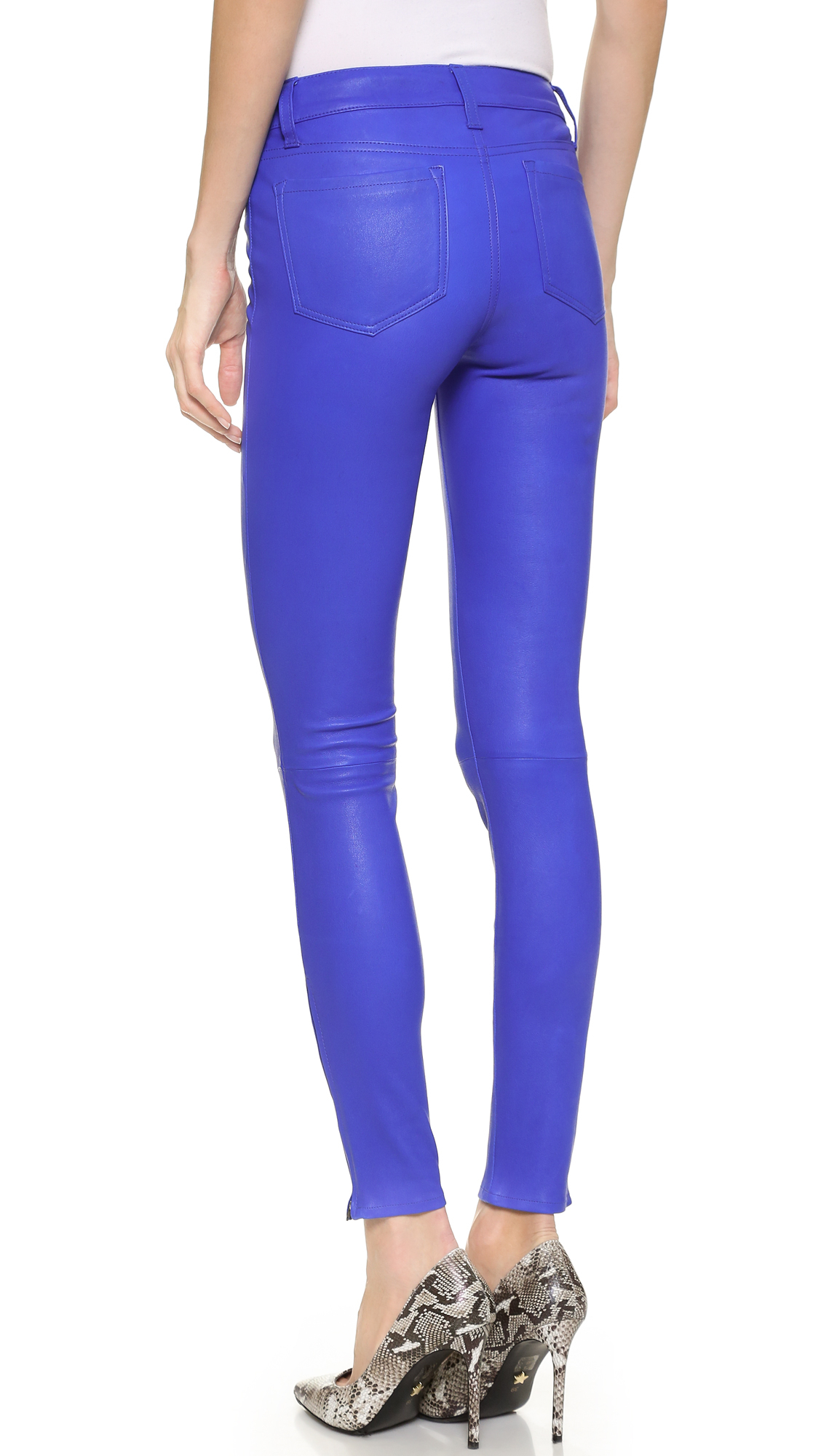 Lyst J Brand J Brand Electric Blue in Blue