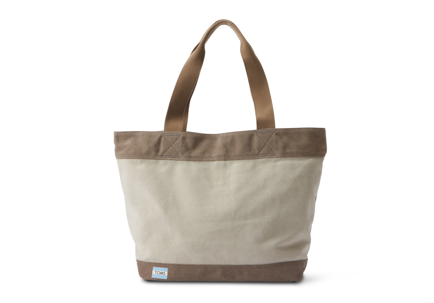Toms Grey Canvas Transport Tote In Gray Lyst