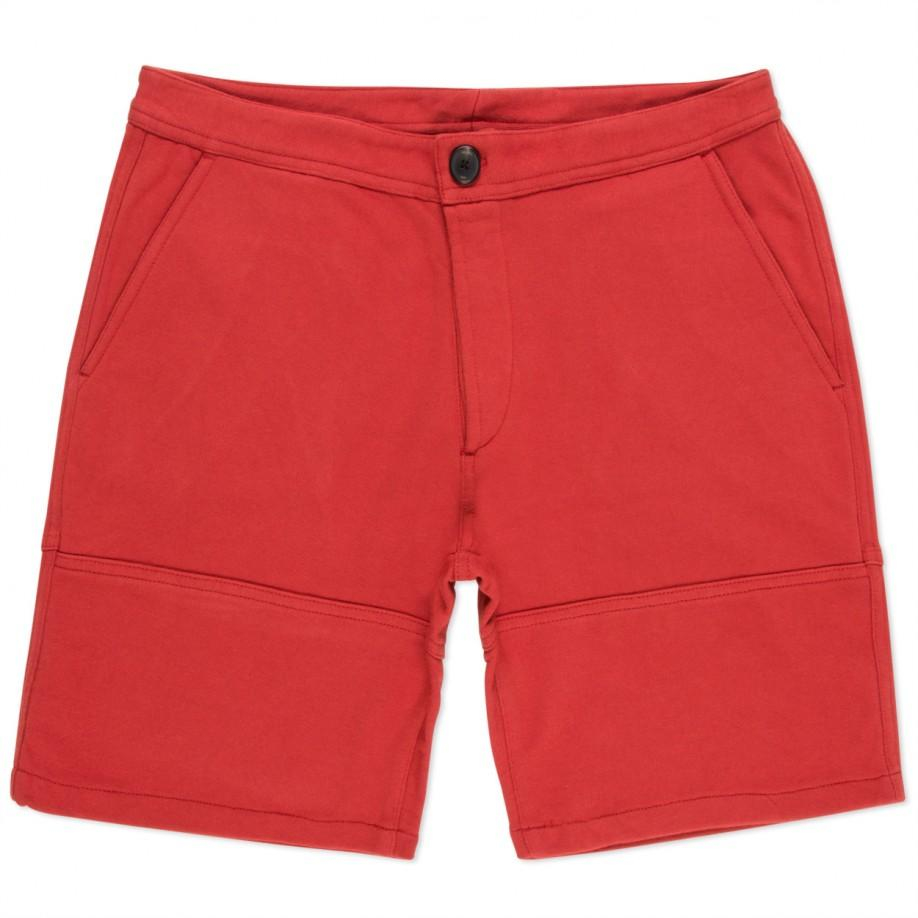 two tone sweat shorts