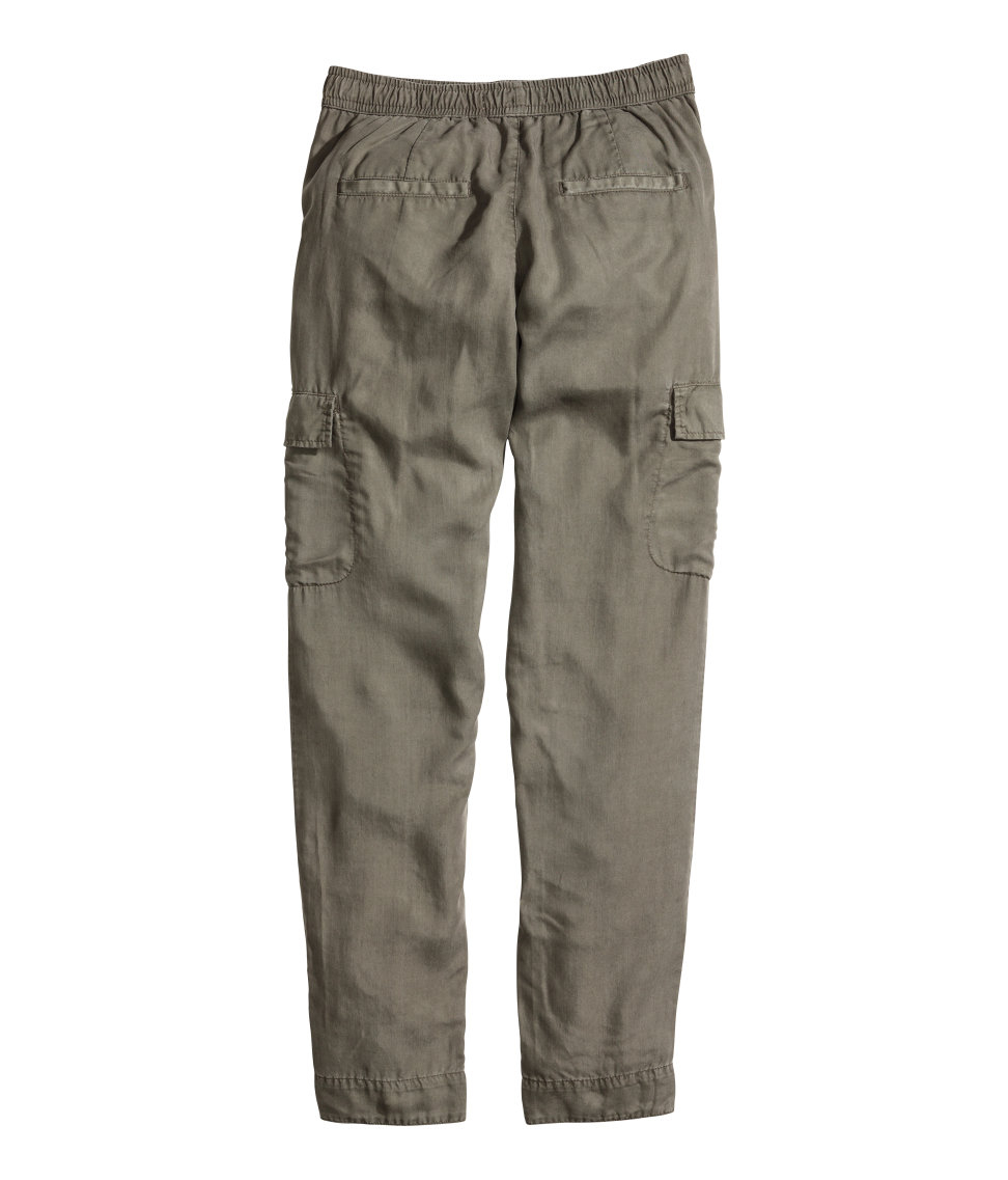 h and m mens cargo pants