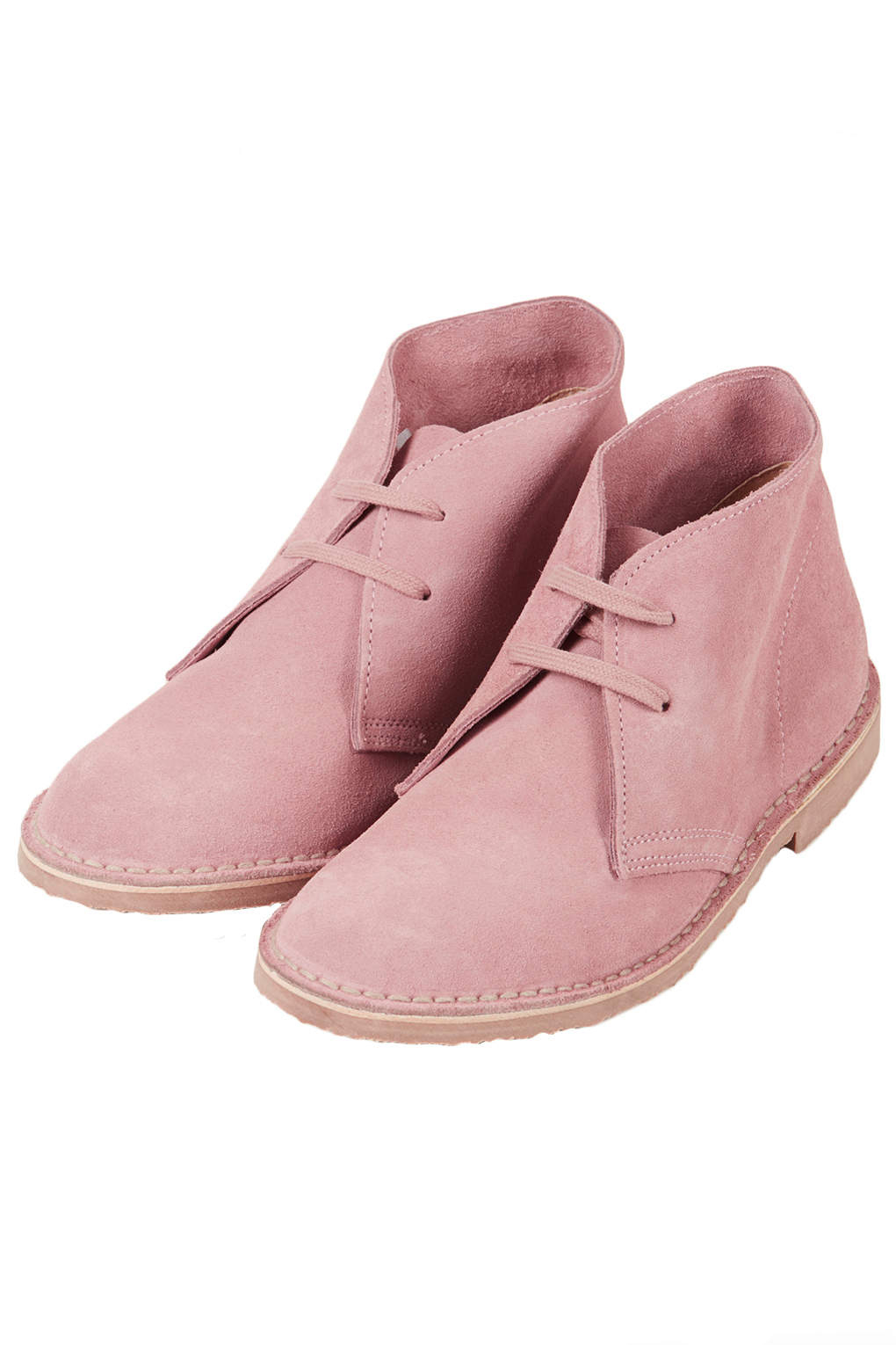 pink desert boots