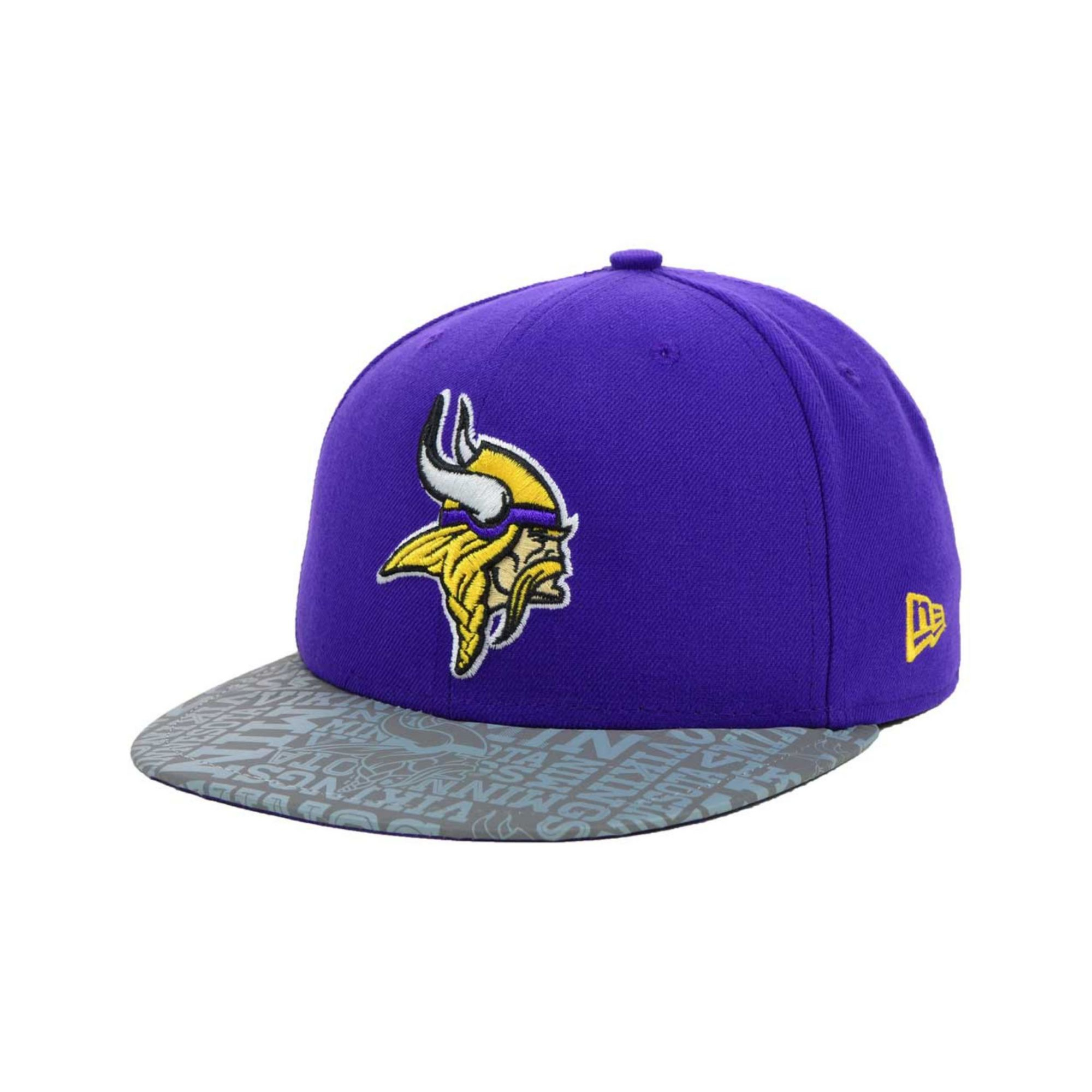 New era Minnesota Vikings Nfl 2014 Draft 59Fifty Cap in Gray for Men
