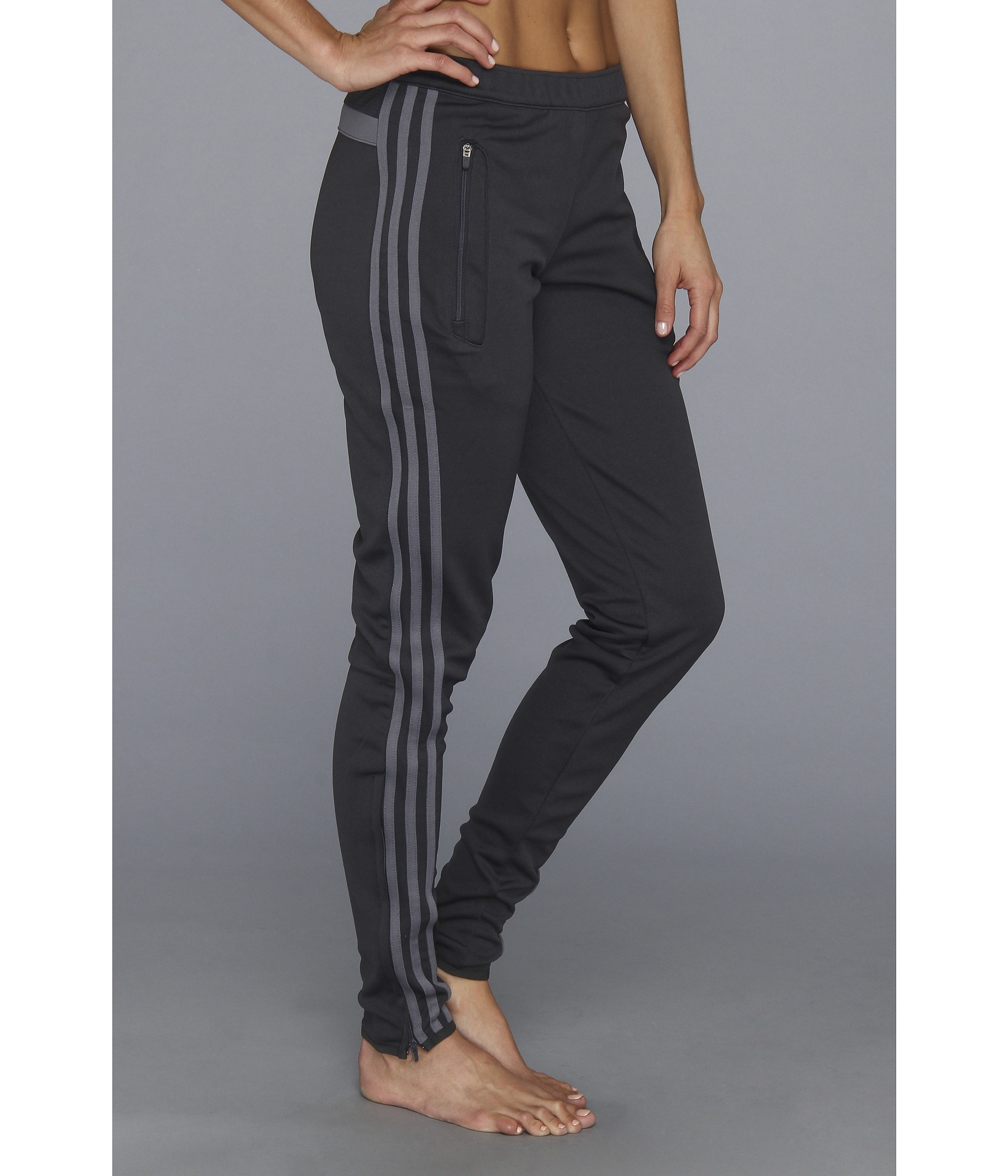 gray adidas soccer pants