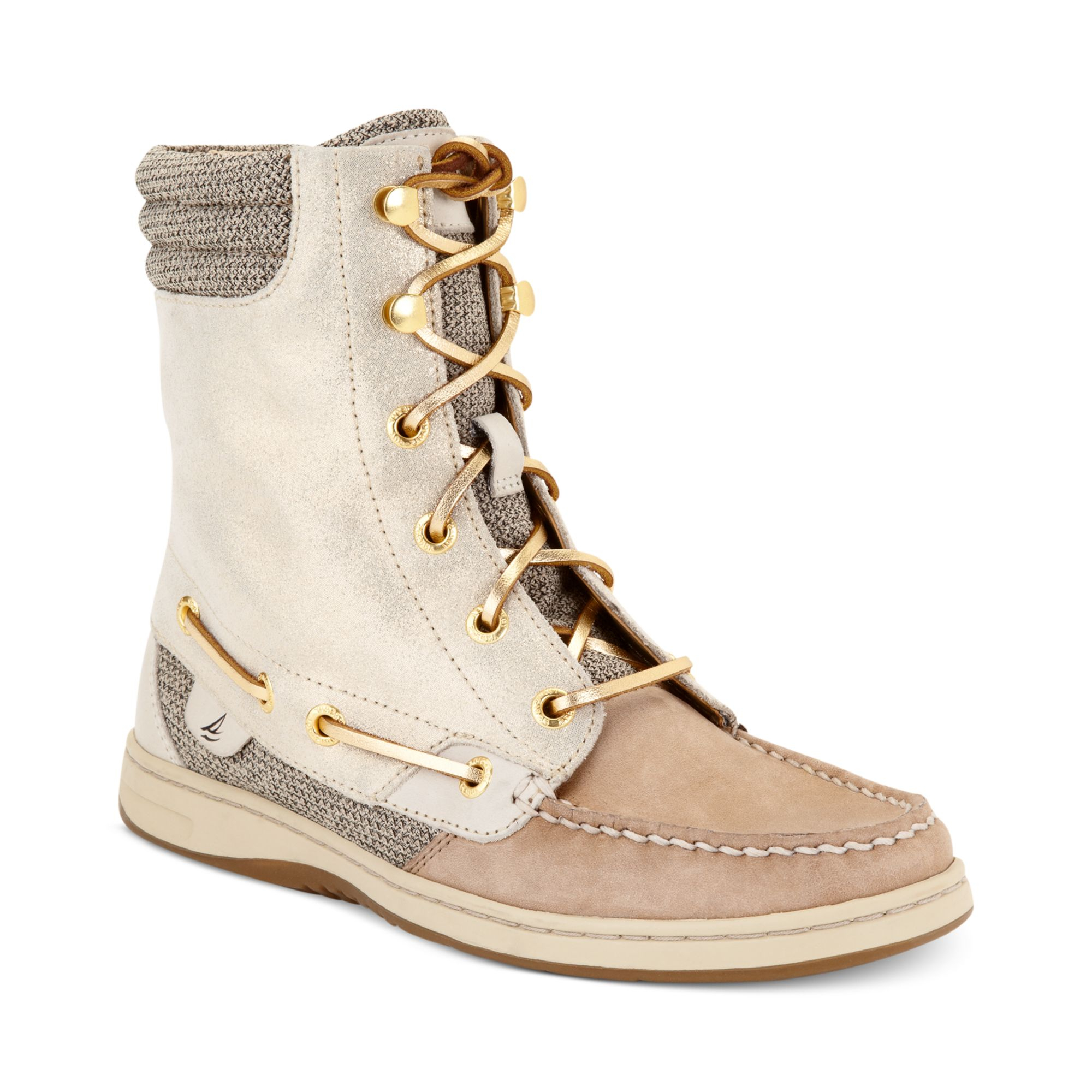 sperry canvas boots