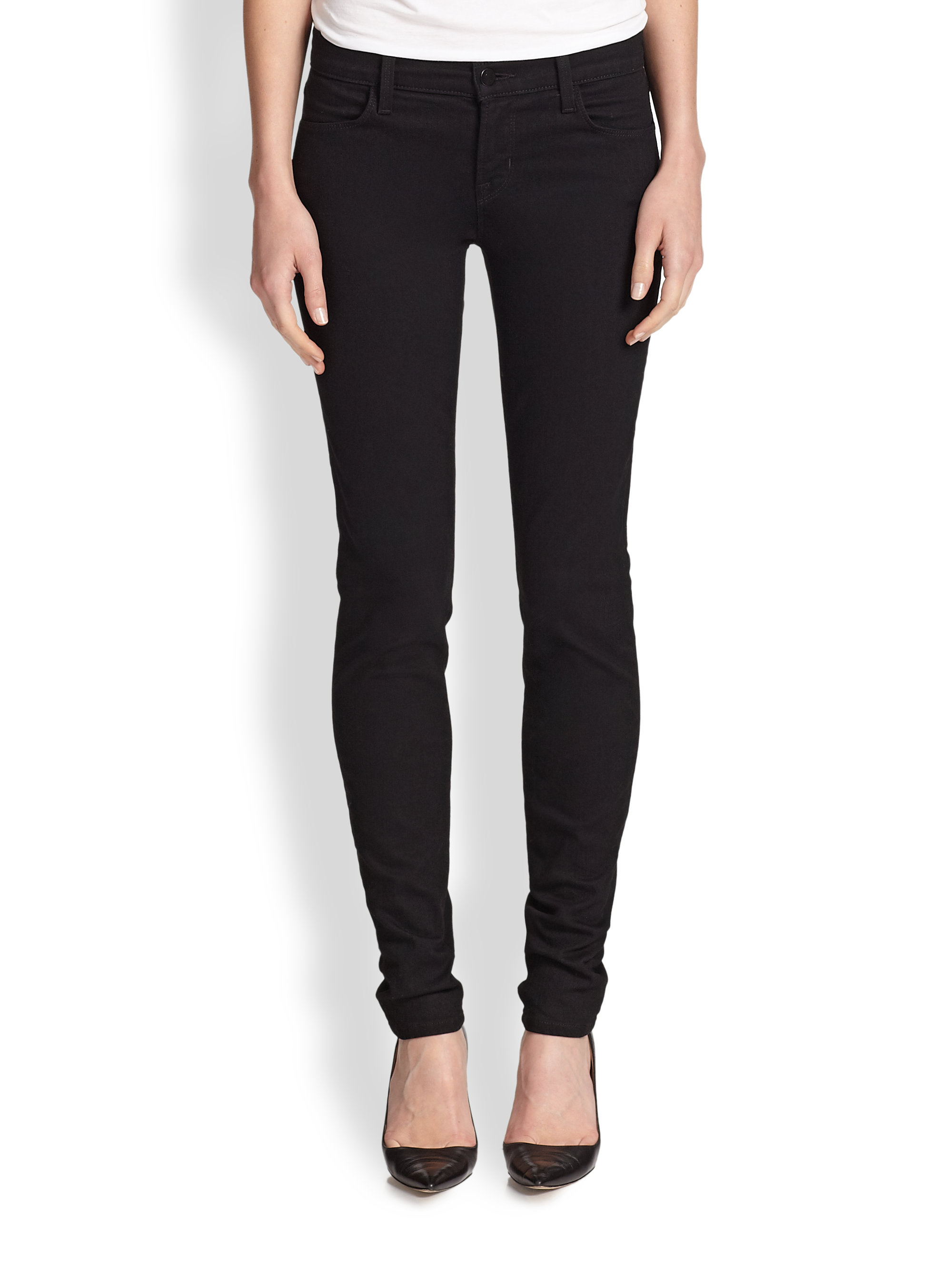 J brand Photo Ready Maria High-rise Skinny Jeans in Blue | Lyst