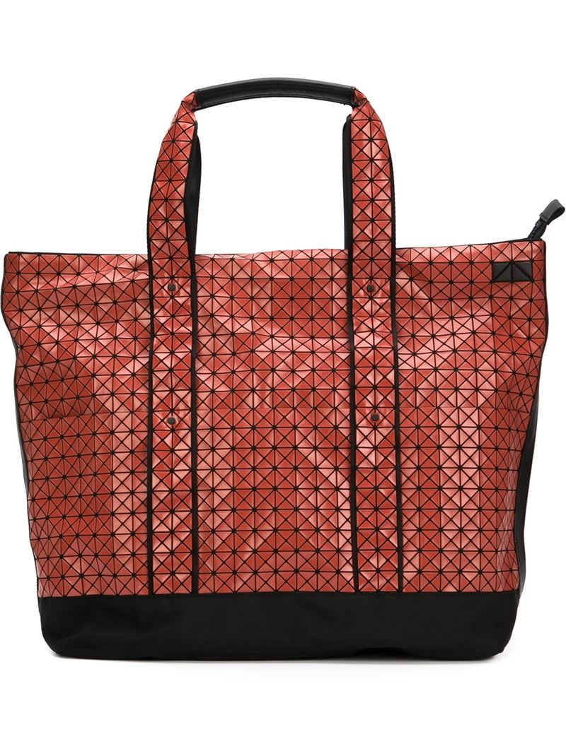 Lyst Bao Bao Issey Miyake Large Weekender Tote in Red