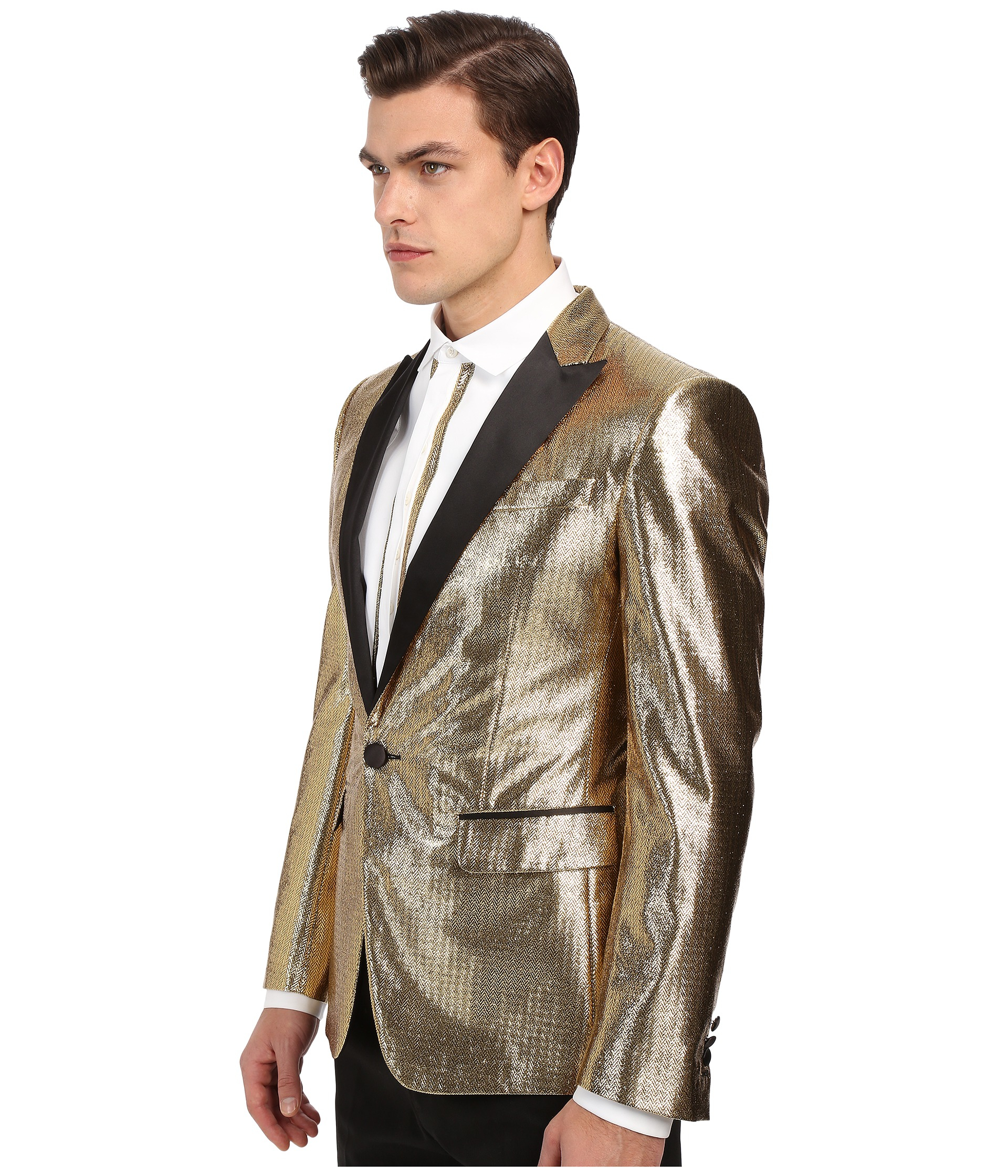 dsquared gold jacket