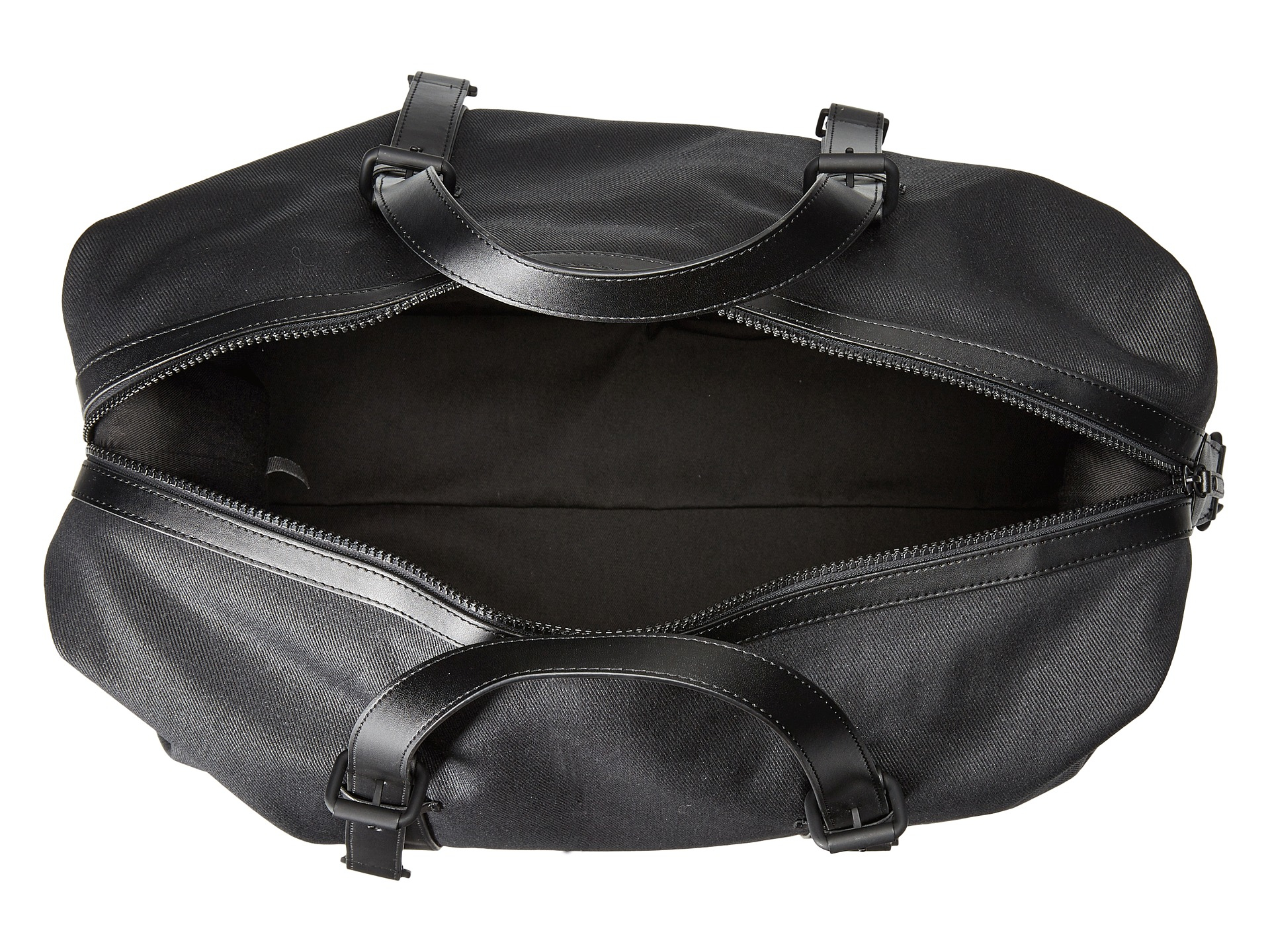 Calvin Klein Coated Canvas Duffel Bag in Black for Men | Lyst