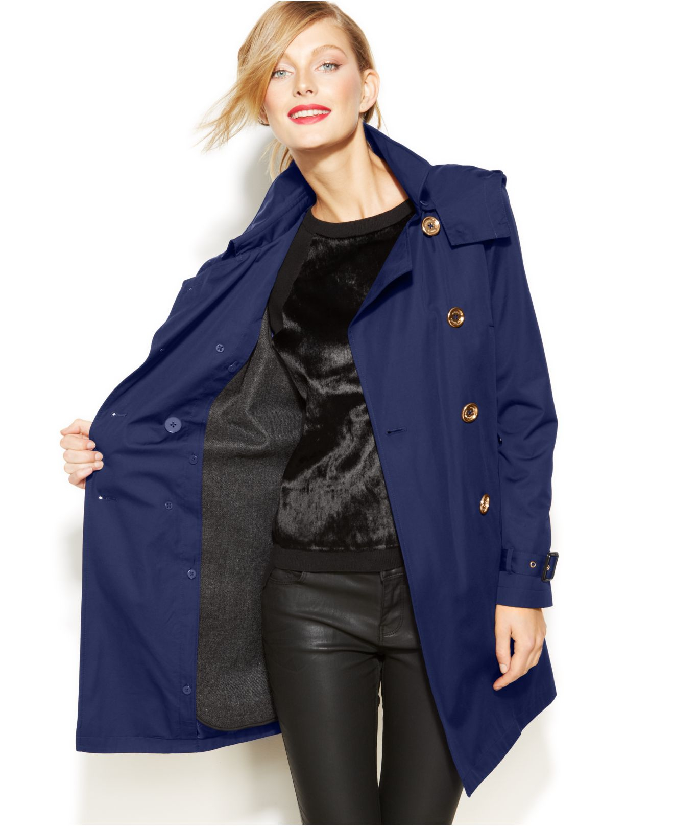 michael kors sapphire coat