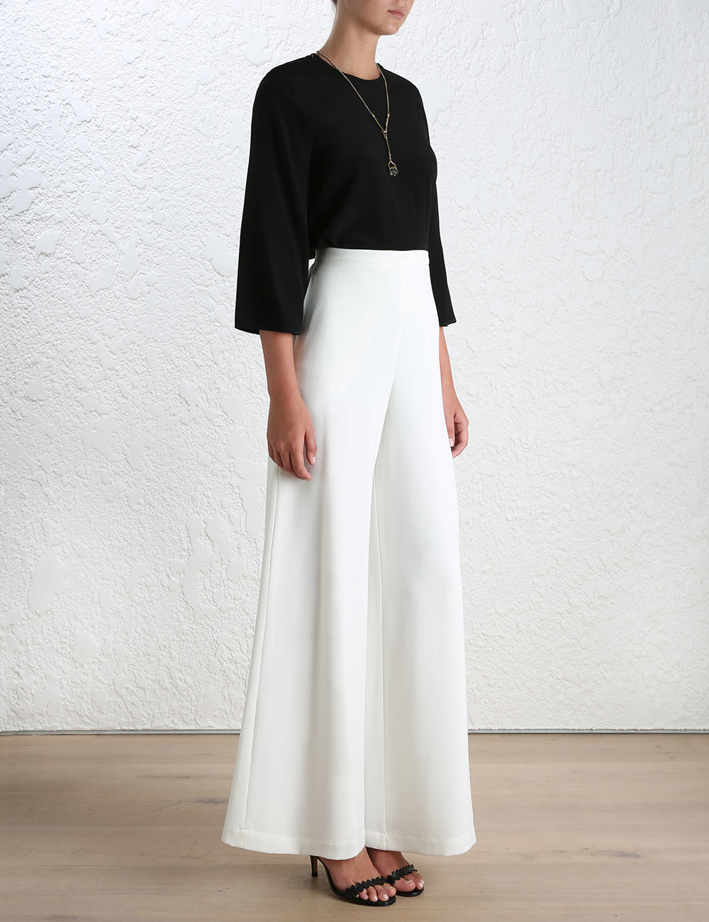 zimmermann wide leg pant