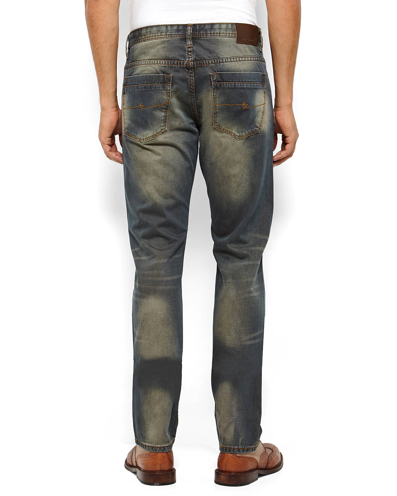 English laundry Carnaby Slim Fit Jeans in Gray for Men | Lyst