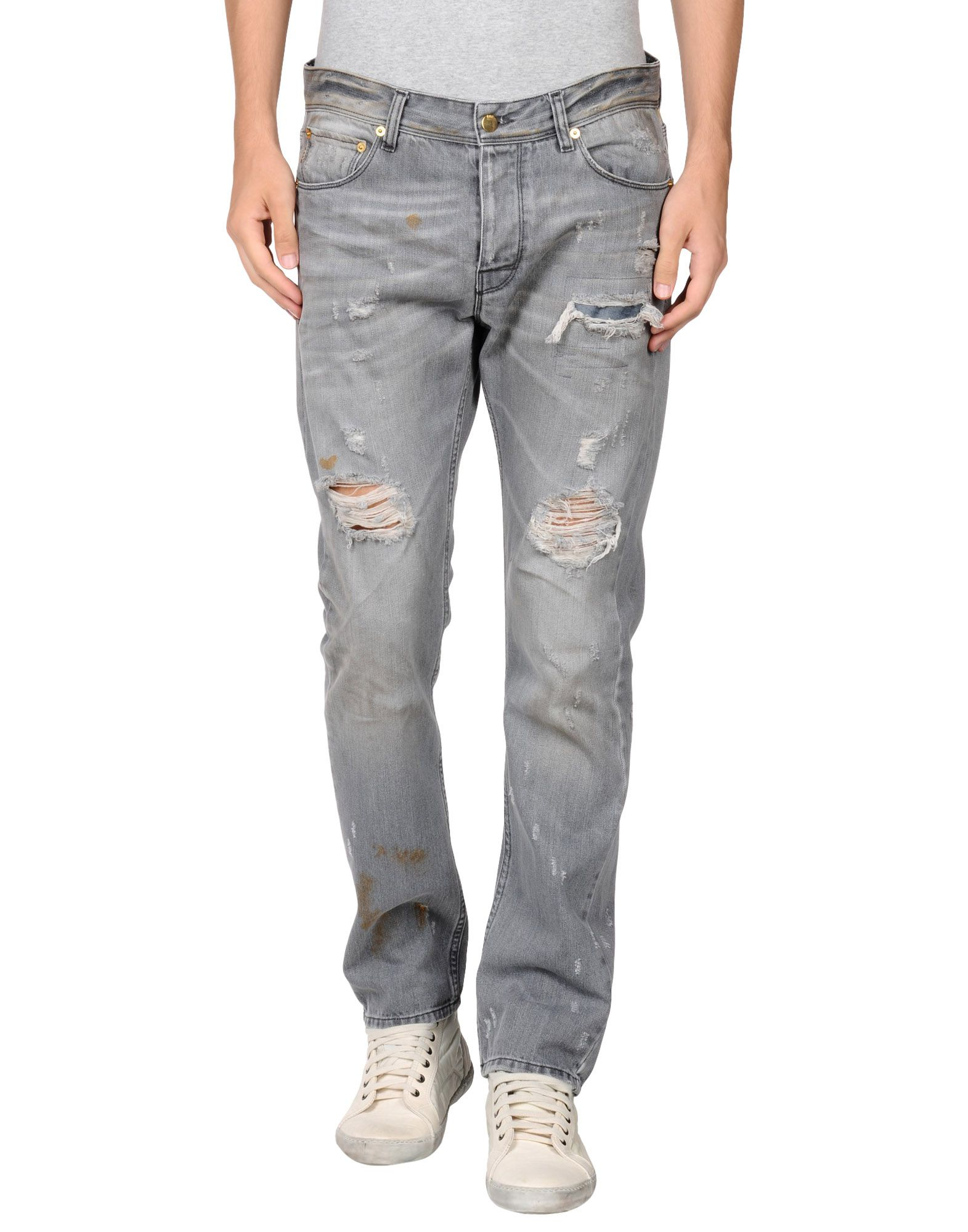 Raf Simons Regular Jeans in Grey (Grey) for Men - Lyst