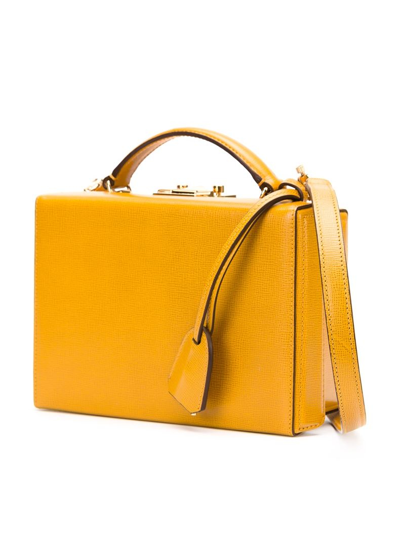 yellow box bag