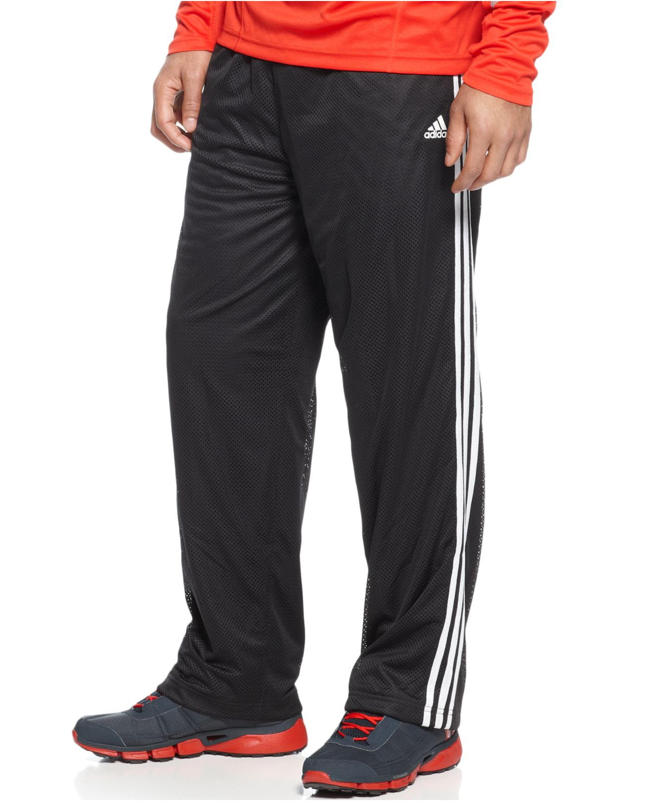 adidas Double Up 2.0 Basketball Pants in Black/White (Black) for Men - Lyst