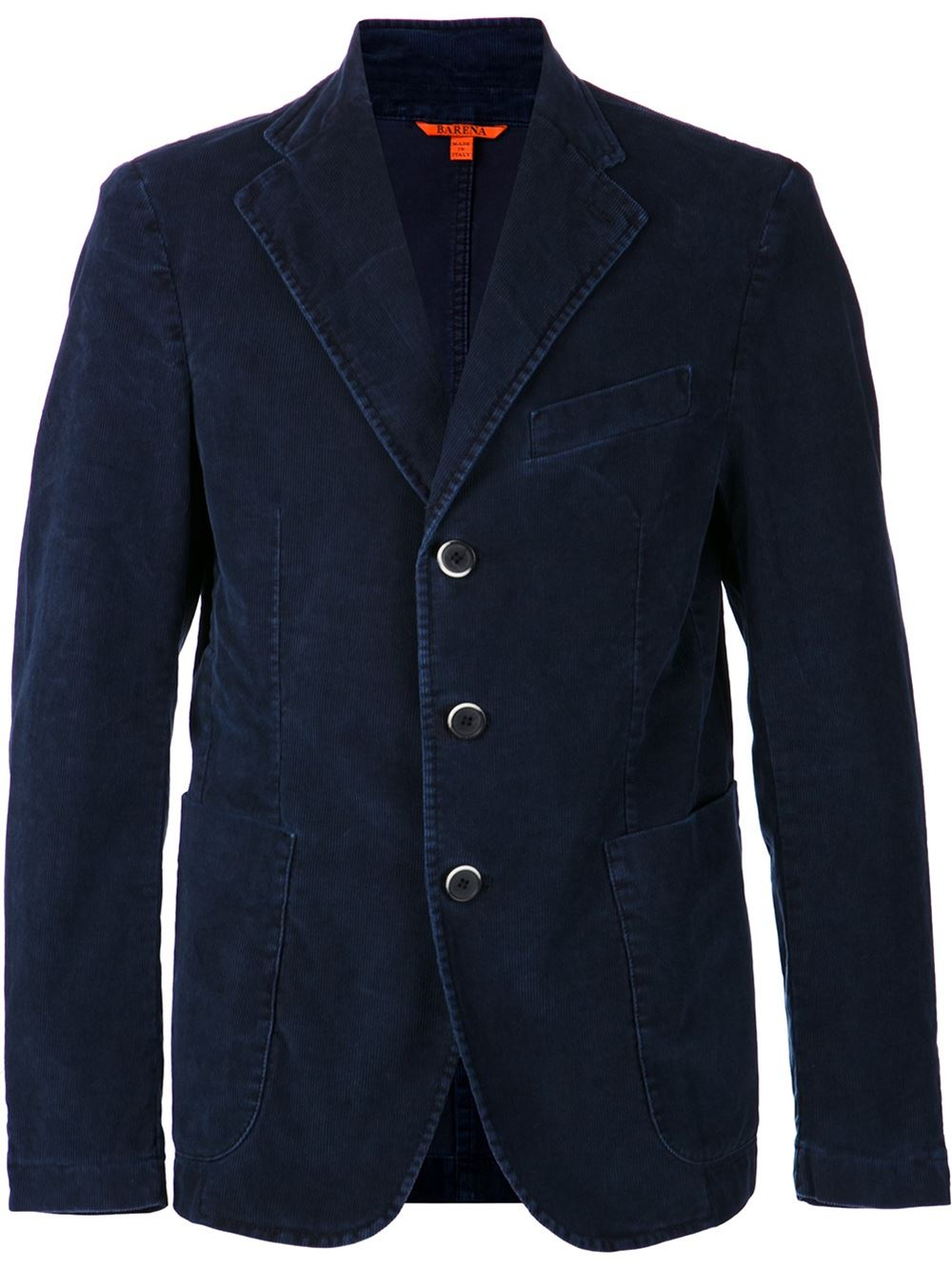 Lyst - Barena Corduroy Jacket in Blue for Men