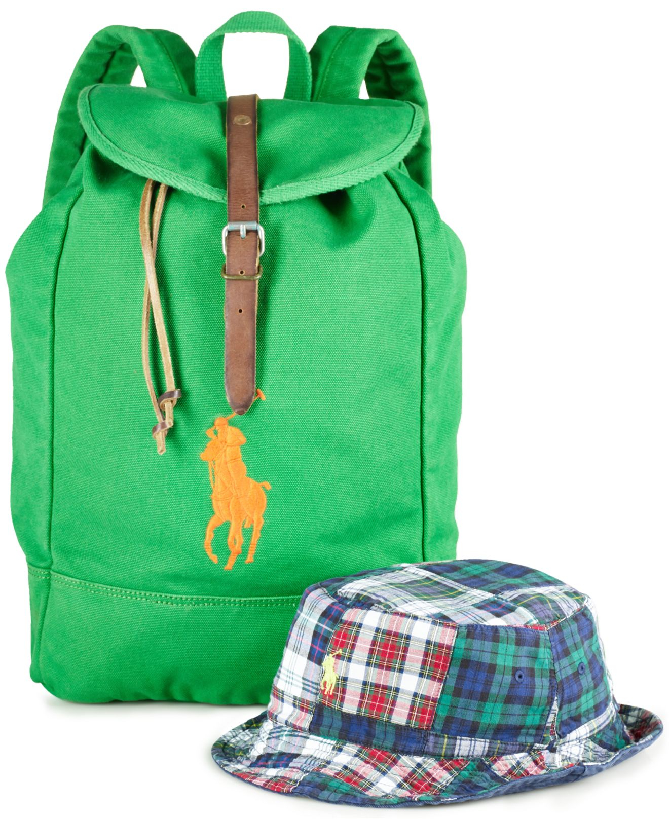 Polo Ralph Lauren Canvas Backpack in Green for Men (Bermuda Green) | Lyst