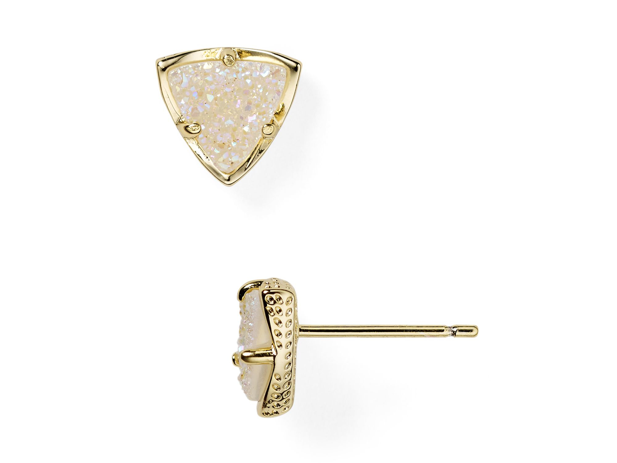 Kendra Scott Parker Stud Earrings in Metallic Lyst