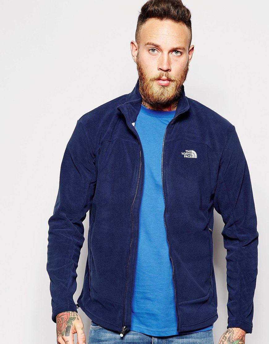 the north face m 100 glacier full zip