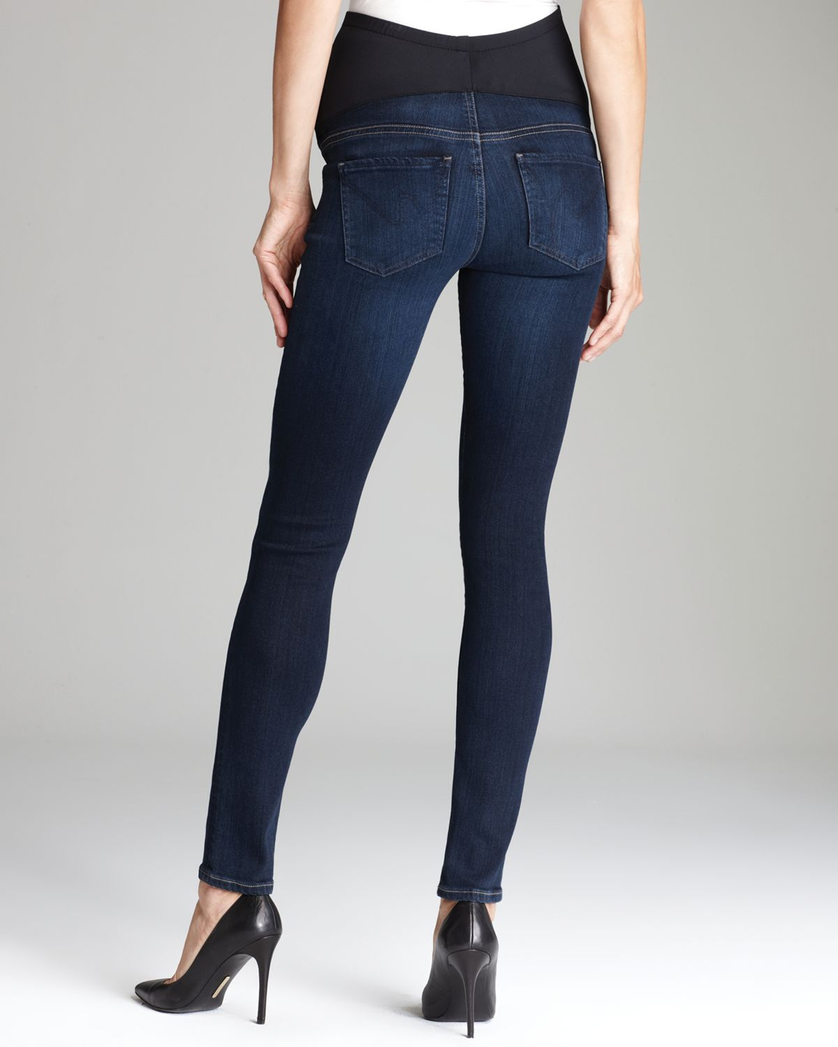 Citizens of Humanity Jeans Maternity Avedon Skinny in Royal in Black Lyst