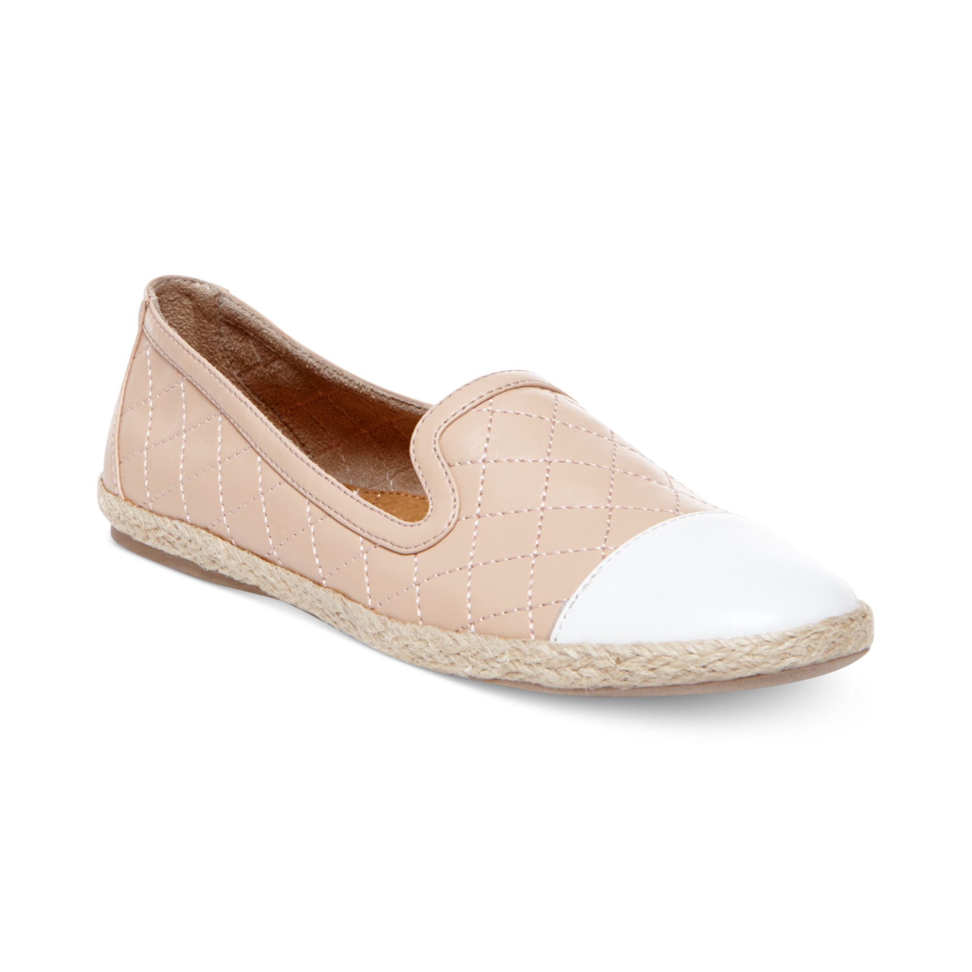 beige flat espadrilles