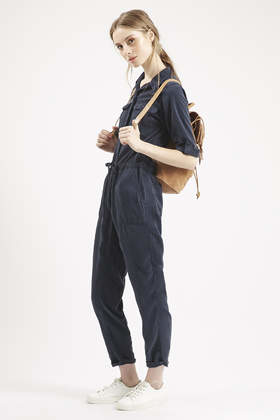 navy utility jumpsuit