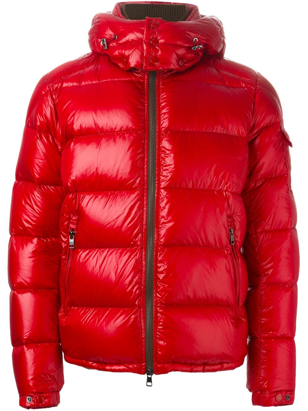 Moncler 'Thoule' Padded Jacket in Red for Men | Lyst