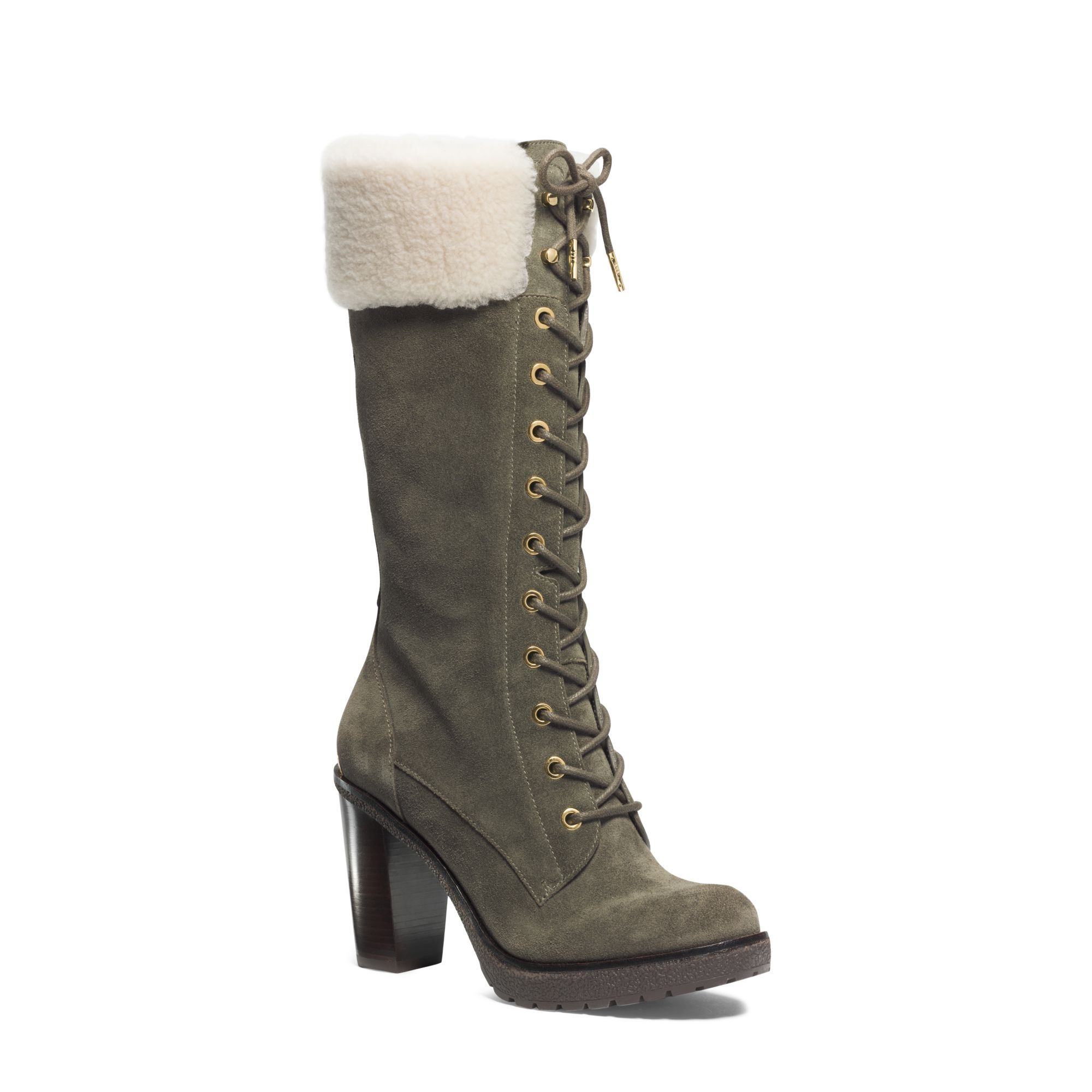 michael kors boots green