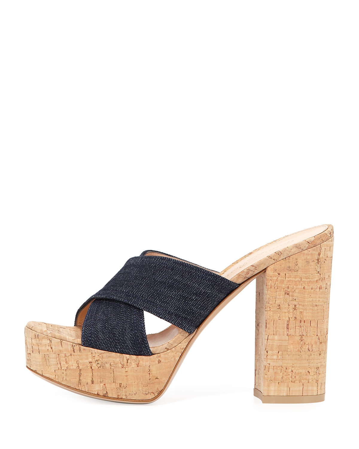 criss cross mule sandal