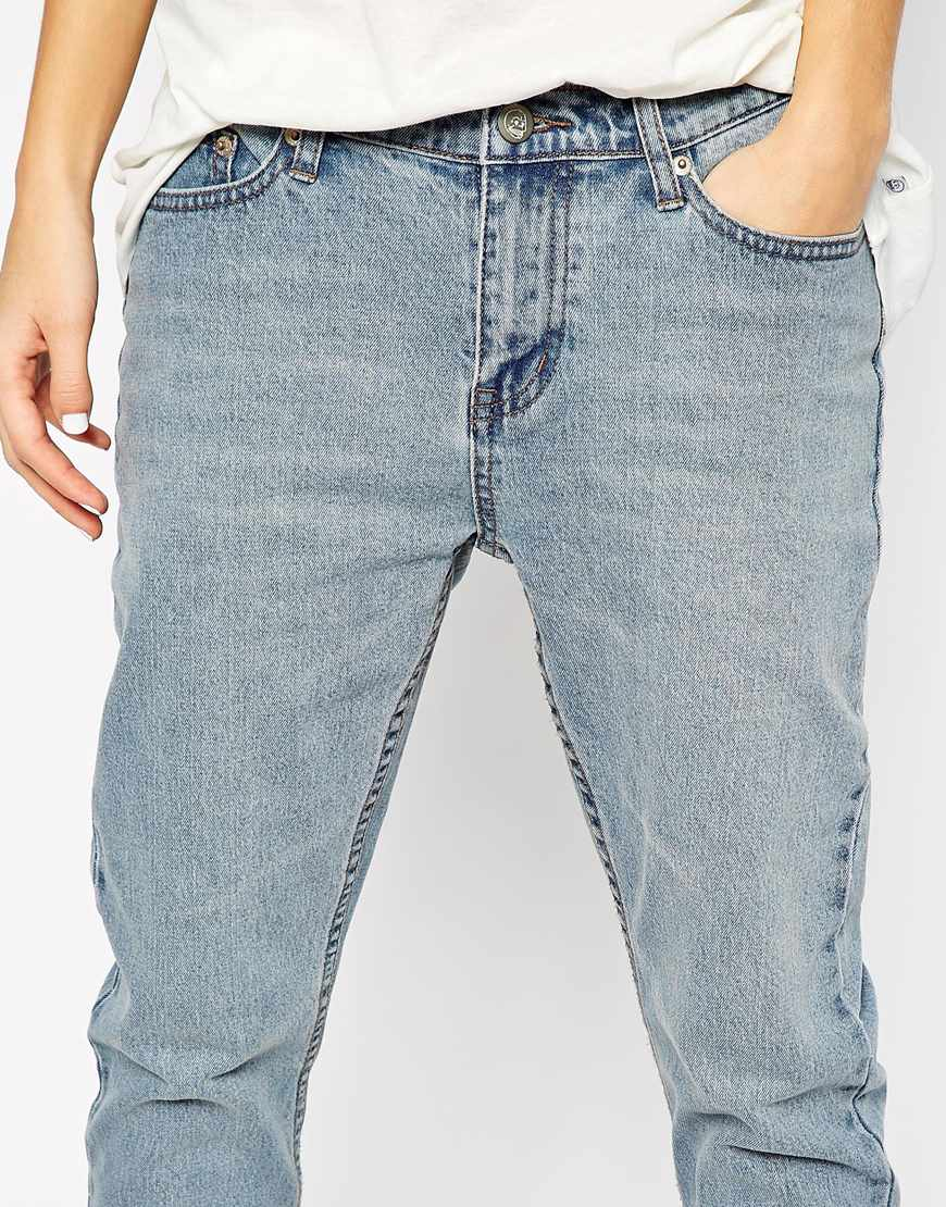Cheap Monday Thrift Boyfriend Jeans in Blue - Lyst