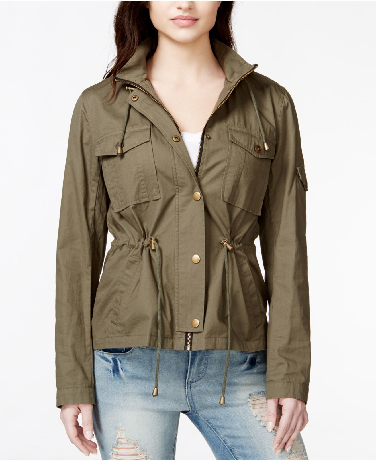short anorak jacket