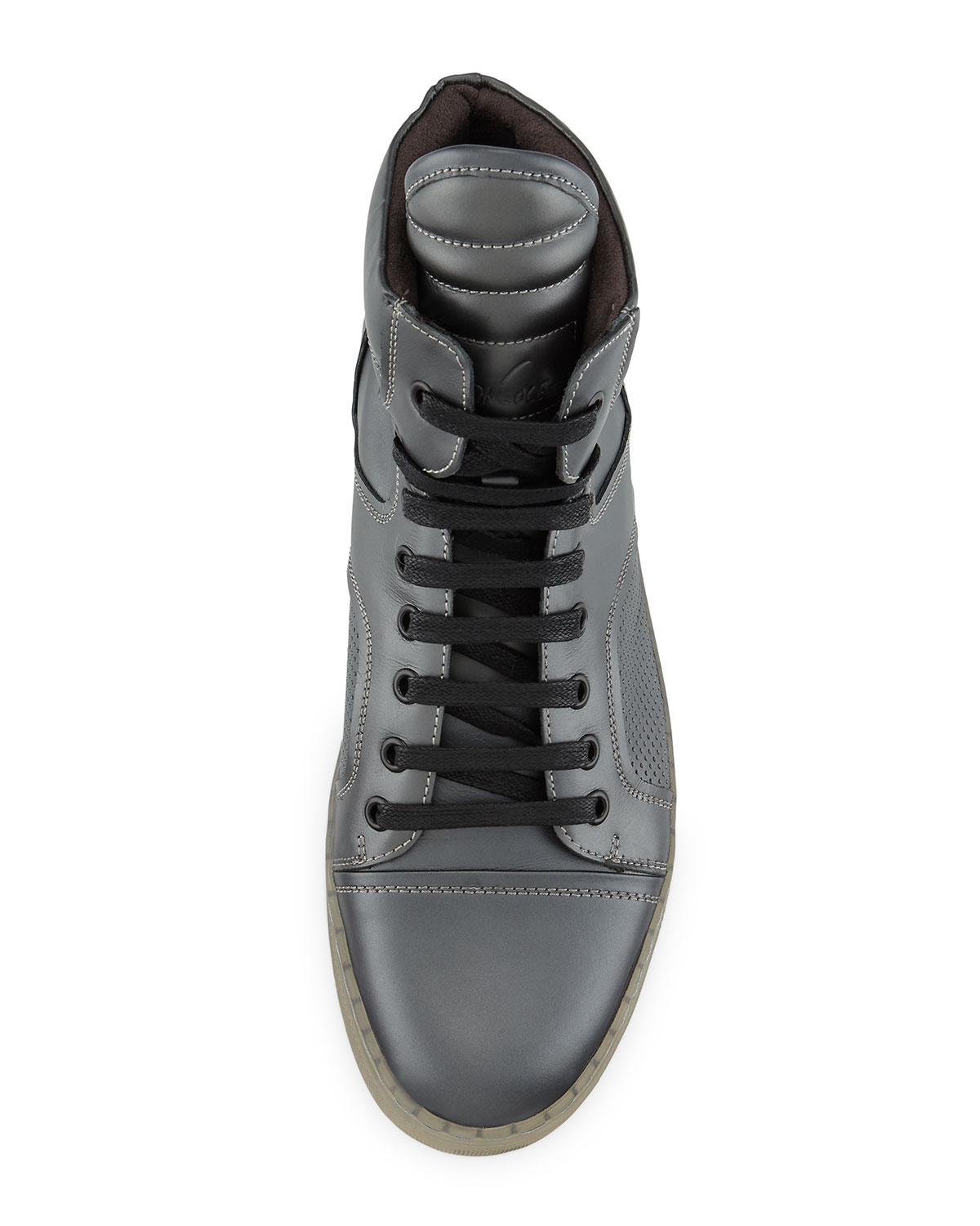 Double Duty High-top Sneaker in Gray 