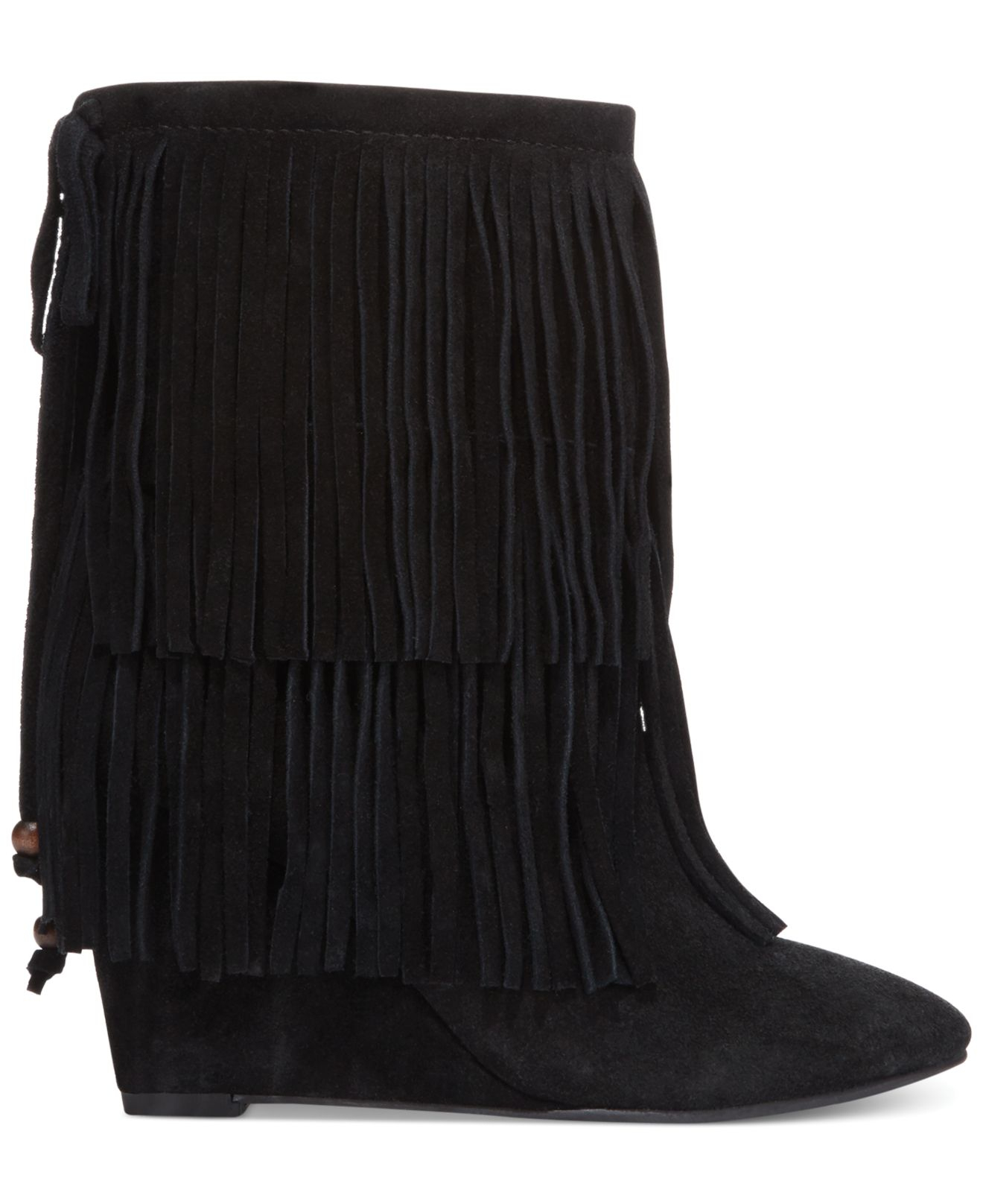 ralph lauren wedge boots