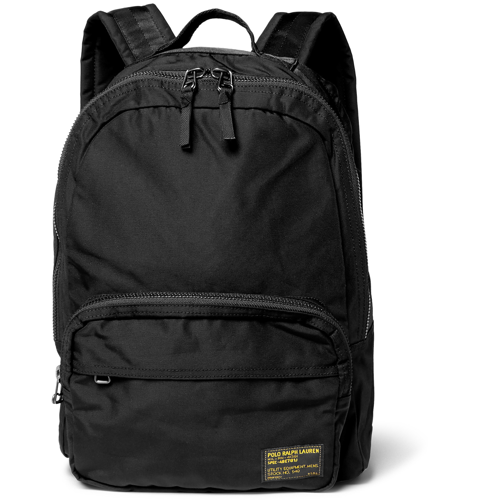 Polo Ralph Lauren Canvas Backpack in Black for Men - Lyst