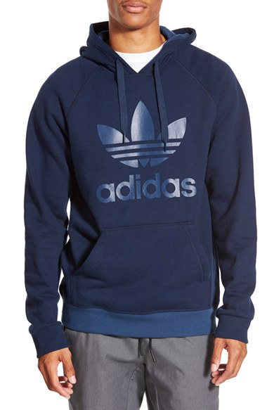 adidas hoodie navy blue