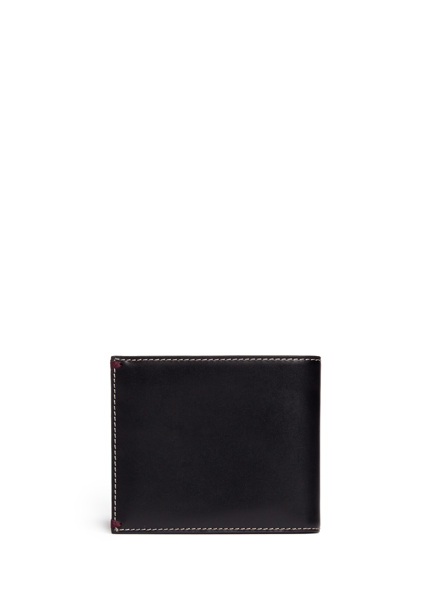 Paul Smith Lady Interior Print Leather Billfold Wallet in Black for Men |  Lyst