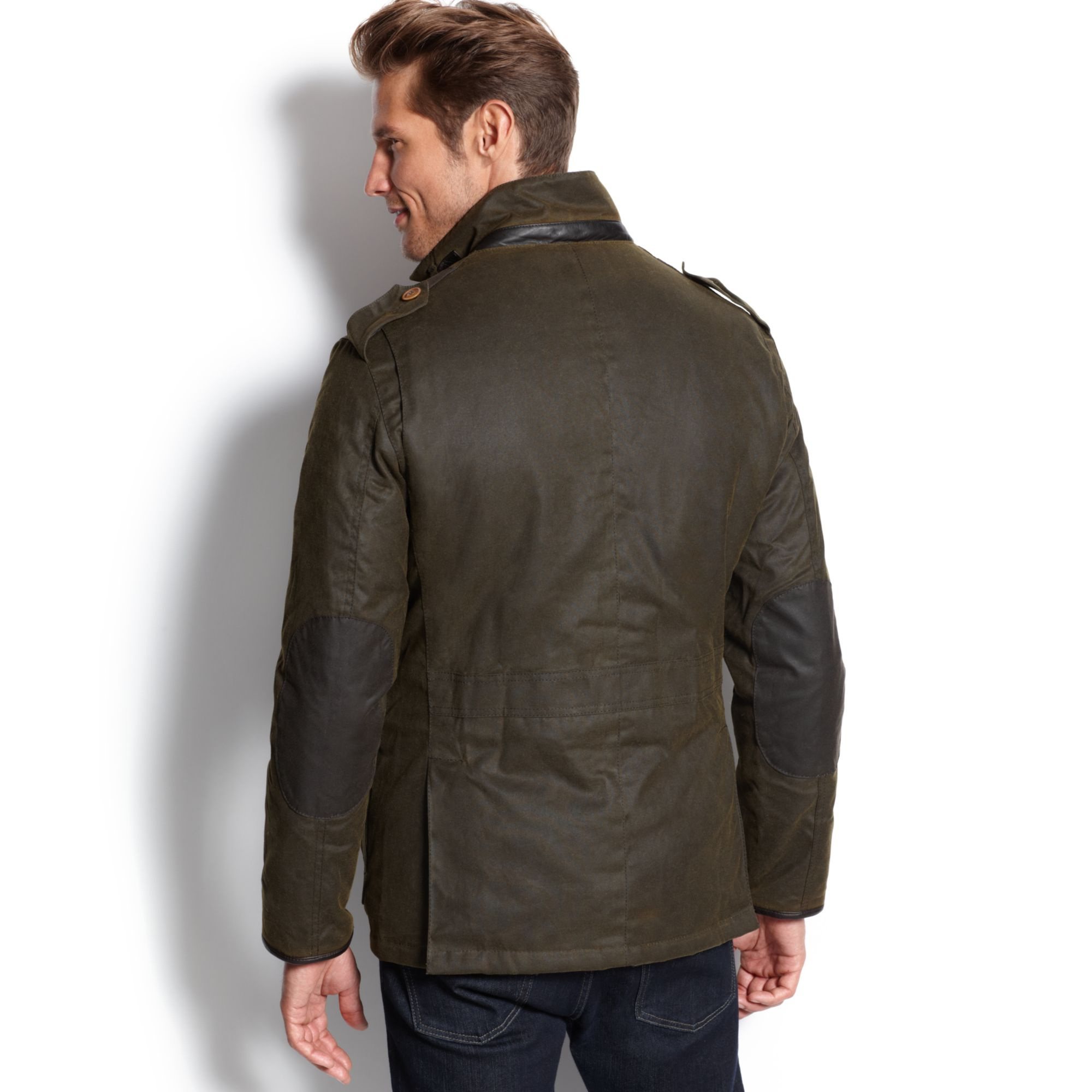 barbour wyton waxed jacket