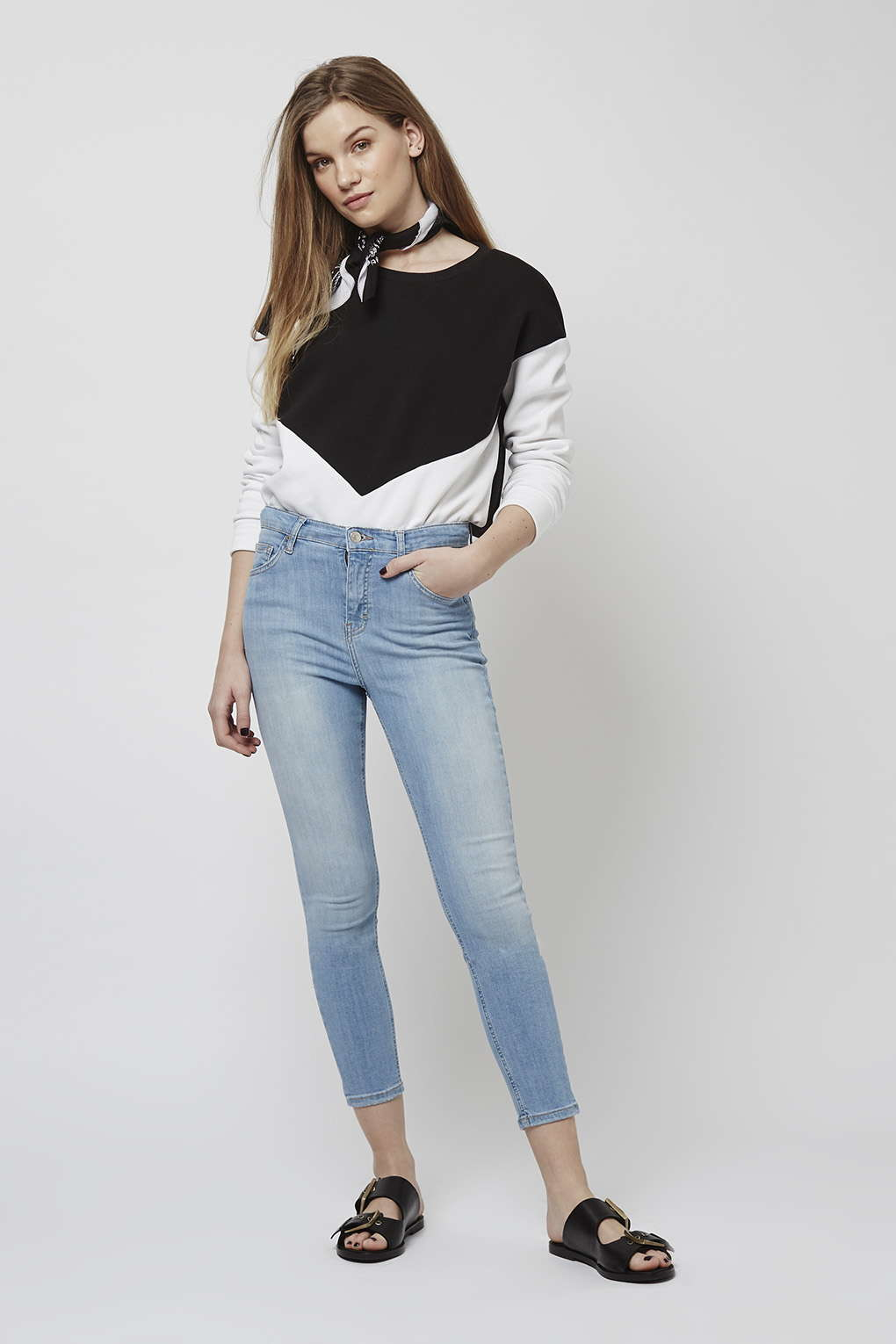 topshop bleach jamie jeans