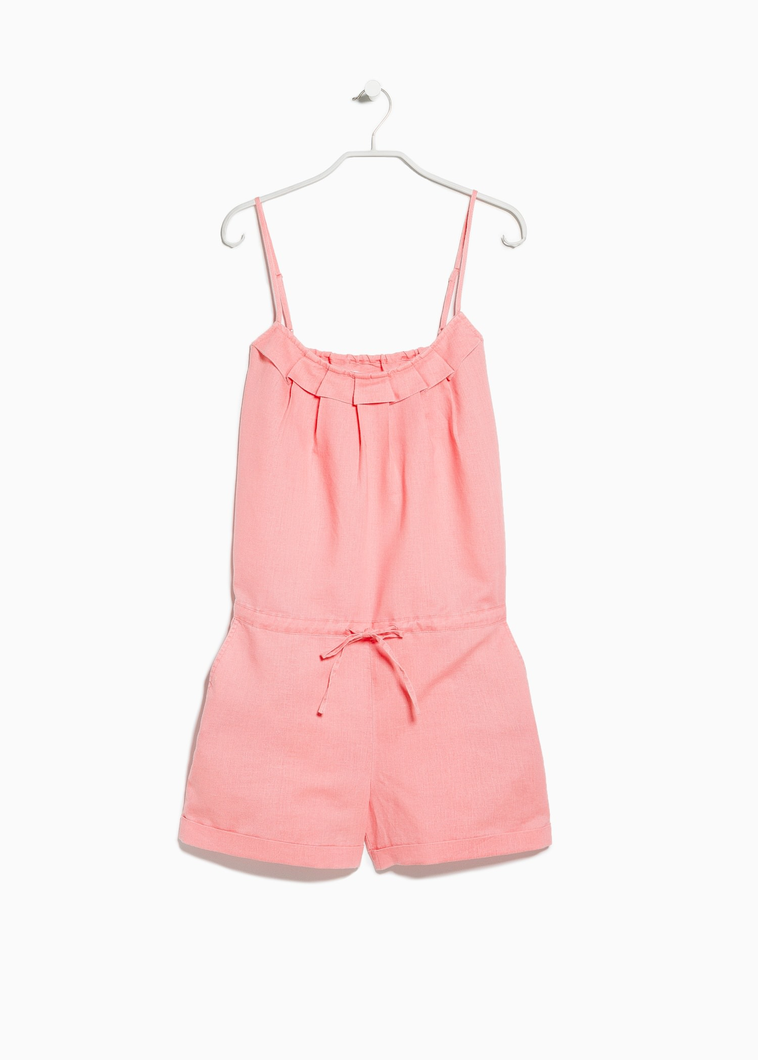pink jumpsuit shorts