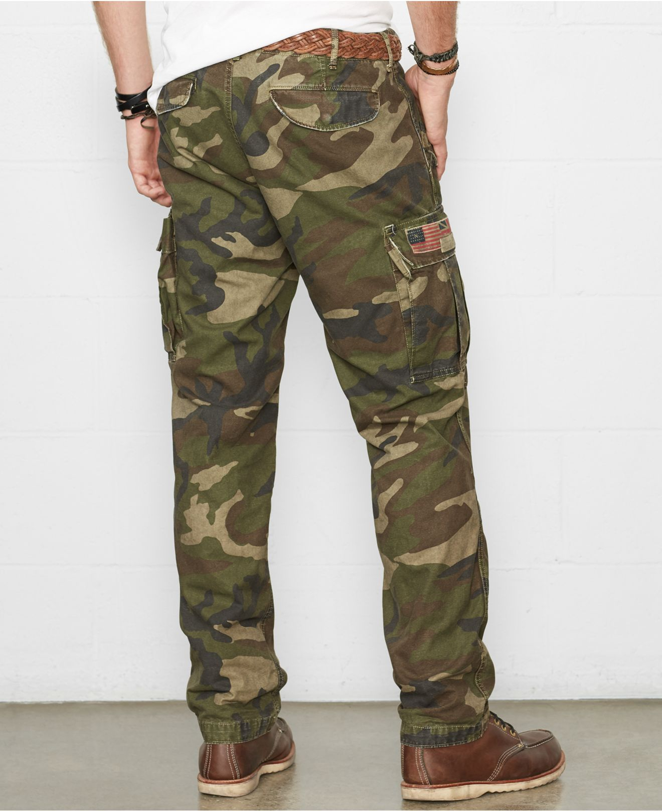 Denim & Supply Ralph Lauren Camo Cargo Pants in Military Camo (Green ...