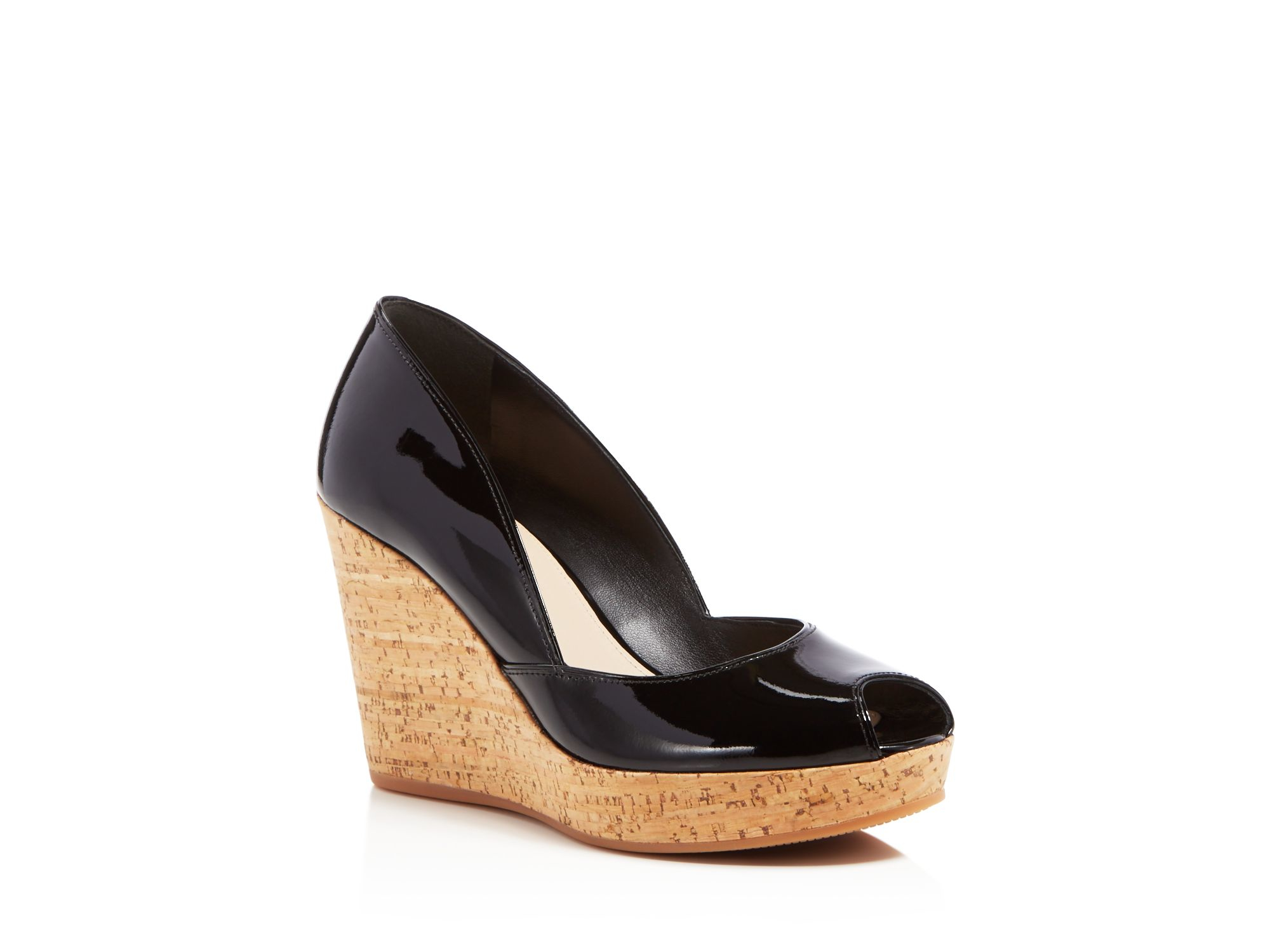 via spiga peep toe pumps