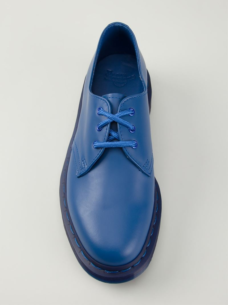 Dr. Martens '1461' Lace-Up Shoes in Blue | Lyst UK