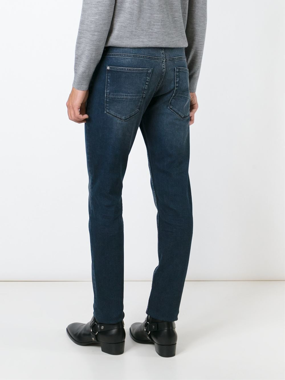 7 For All Mankind Denim 'ronnie' Jeans in Blue for Men - Lyst