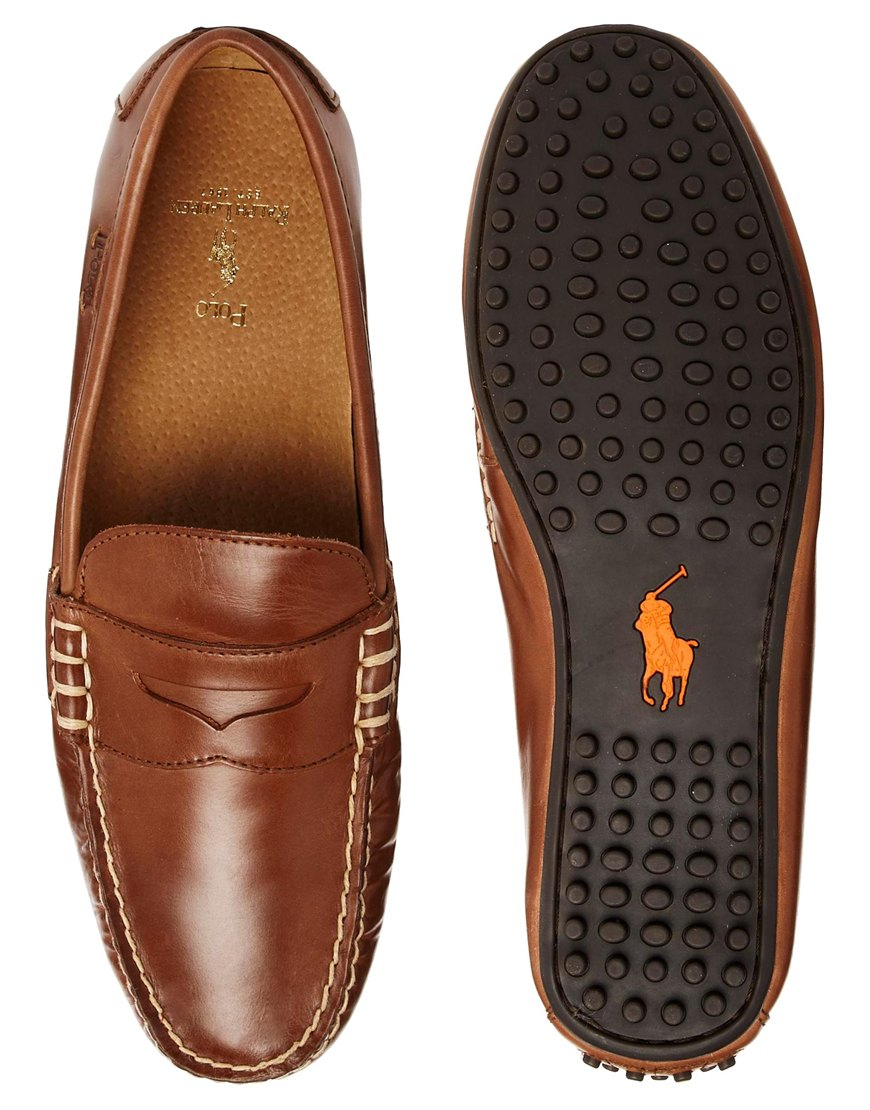 Polo Ralph Lauren Wes Loafers in Brown 