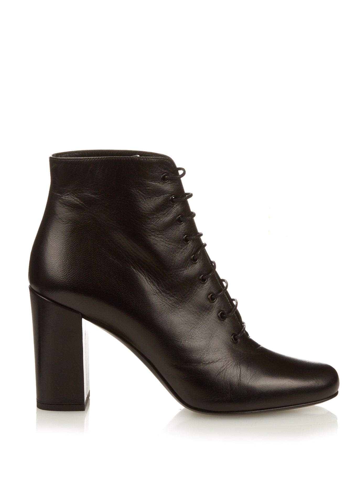 Shoes Boots Ankle Boots Yves Saint Laurent Ankle Boots \u201eAnkle Boots Leather Black\u201c black 