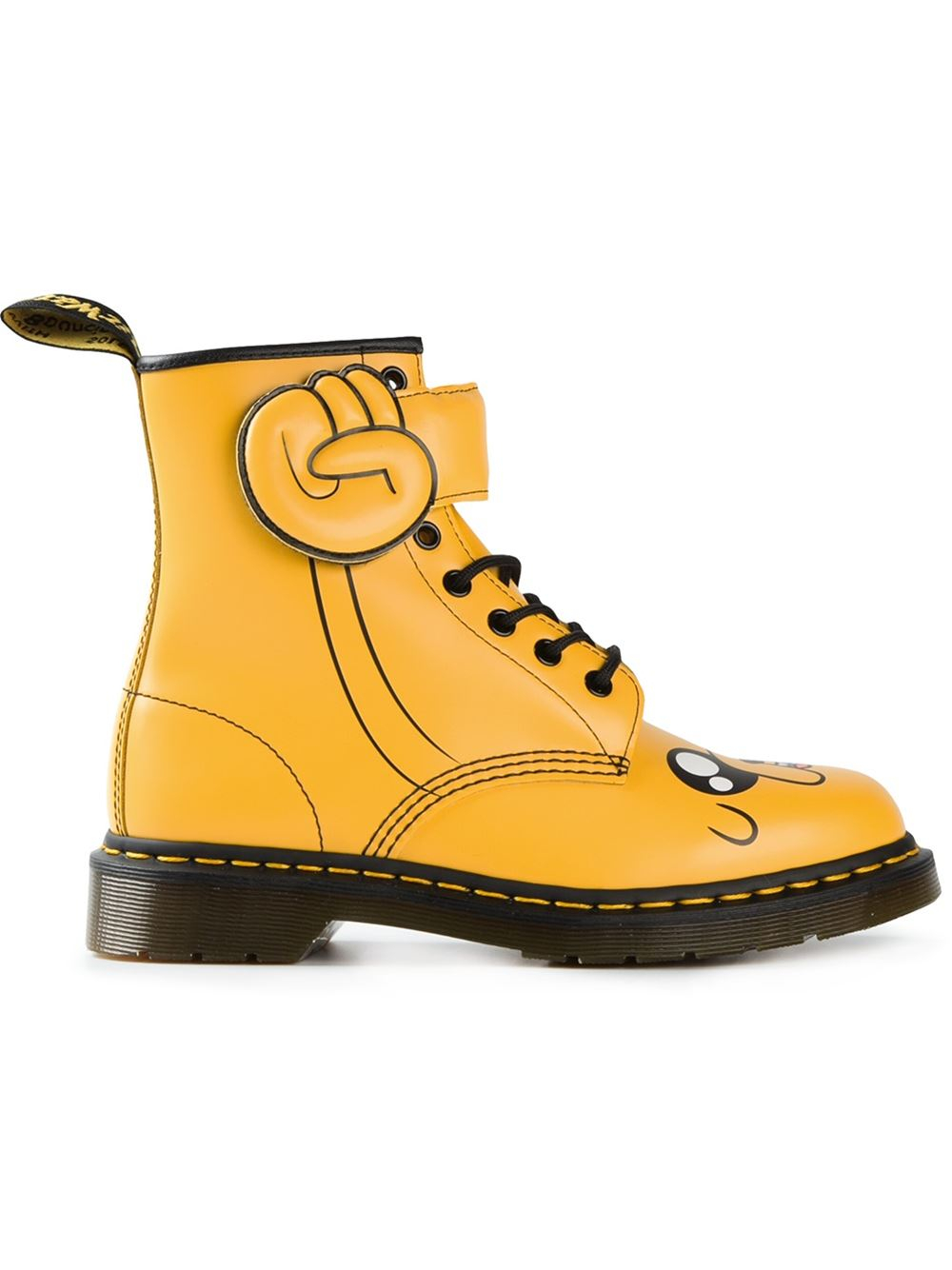 Dr. Martens Adventure Time X Dr.martens 'jake' Boots in Yellow | Lyst