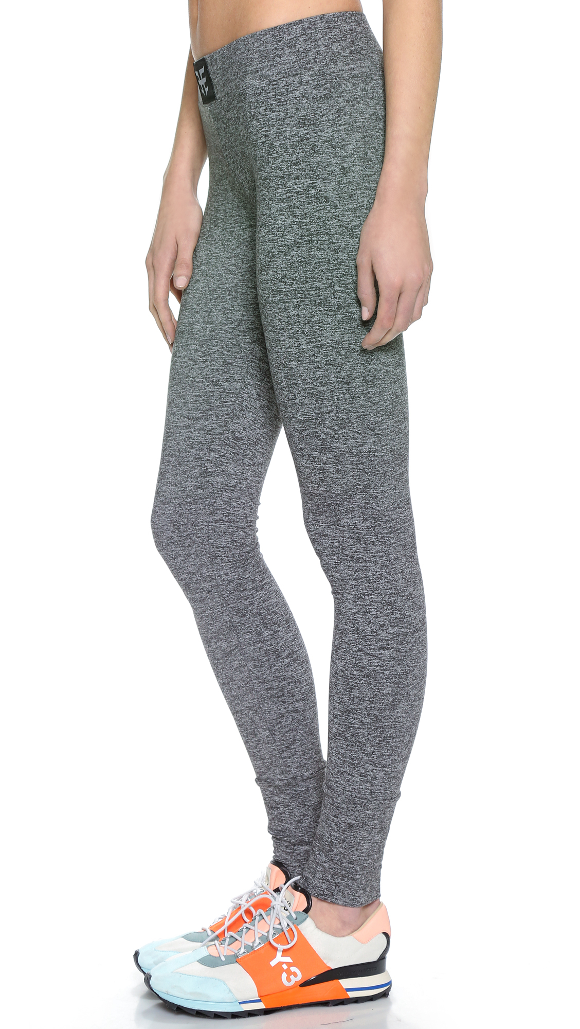 Heroine sport Performance Leggings Heather Grey in Gray Lyst